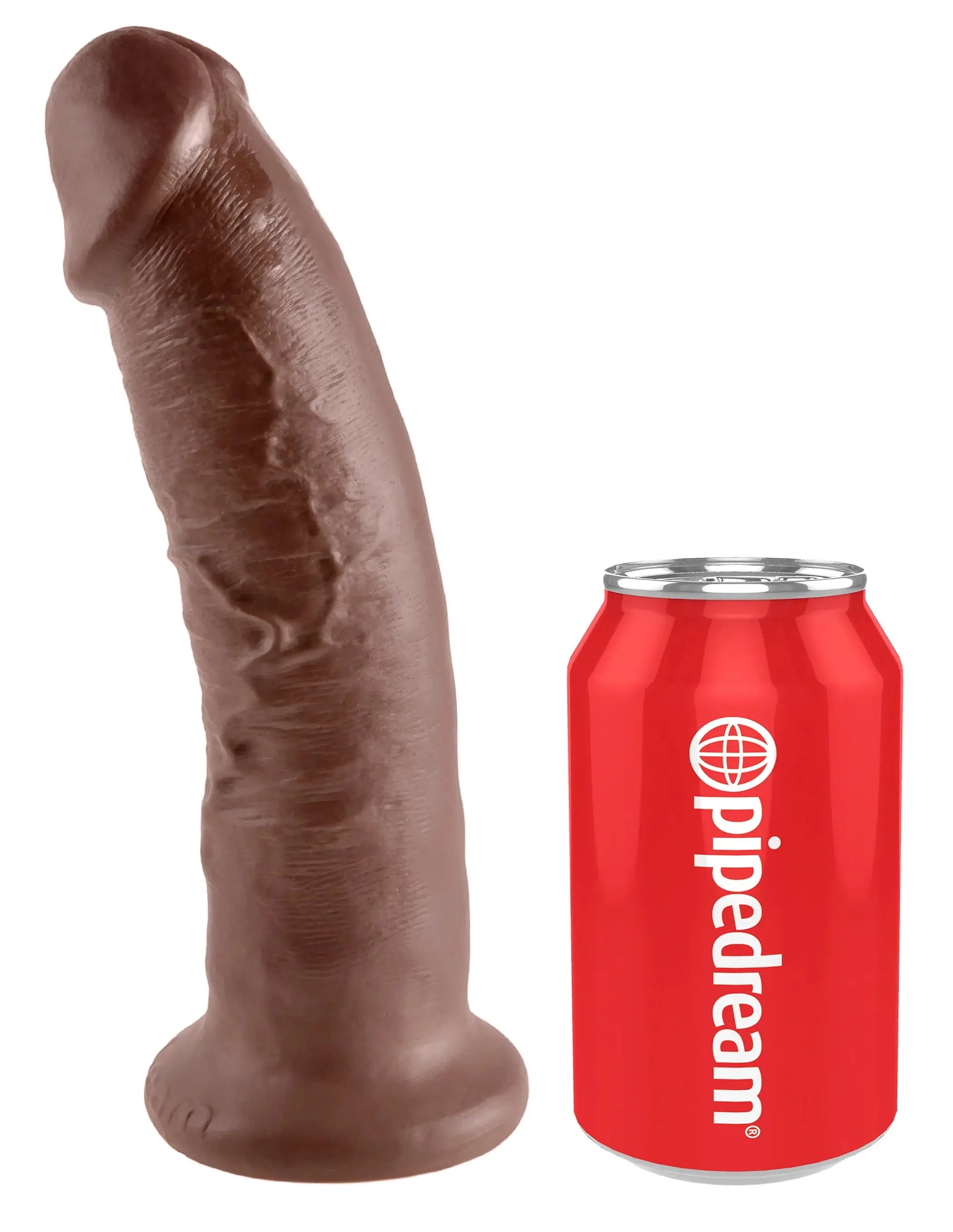 KING COCK 9 IN COCK BROWN Pipedream Products