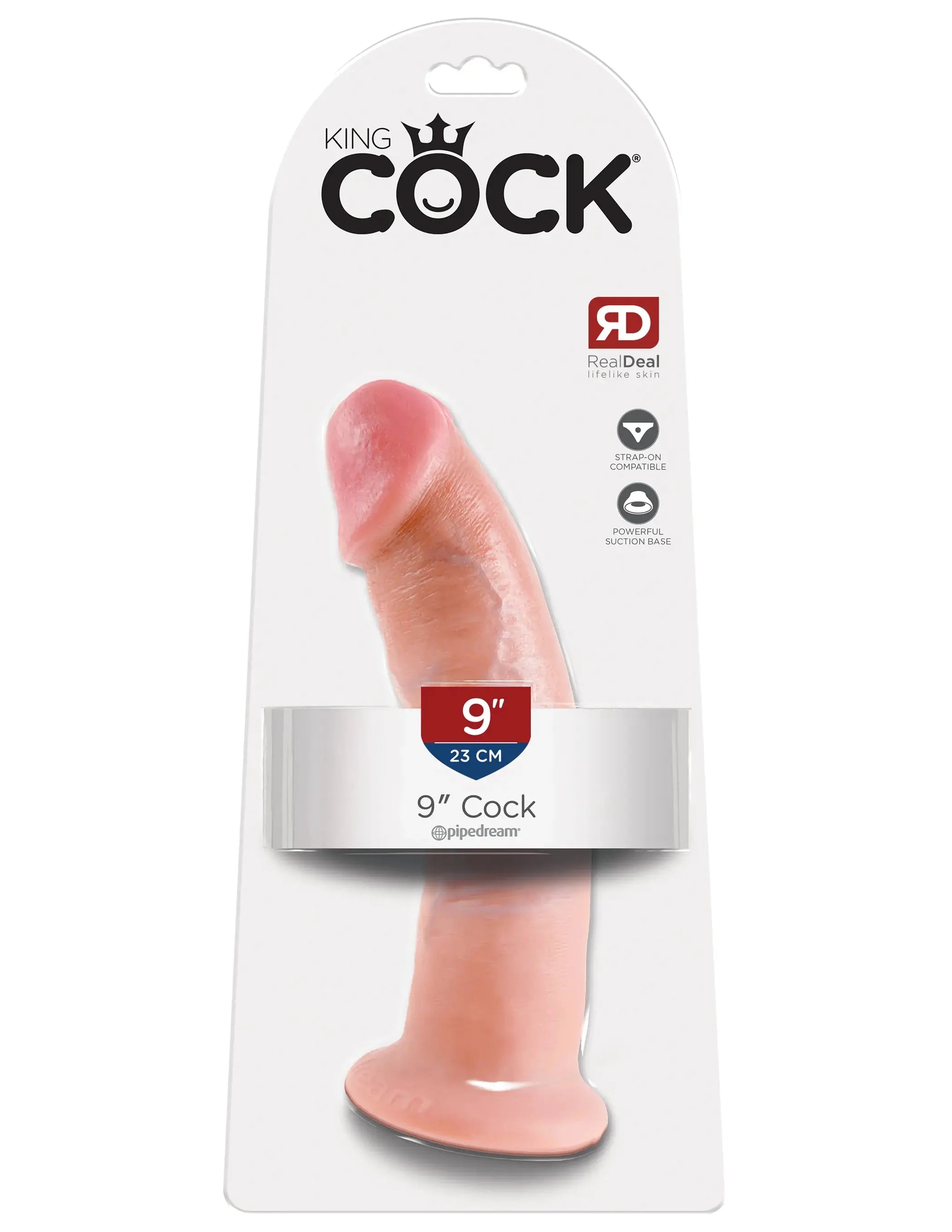 KING COCK 9 IN COCK FLESH Pipedream Products