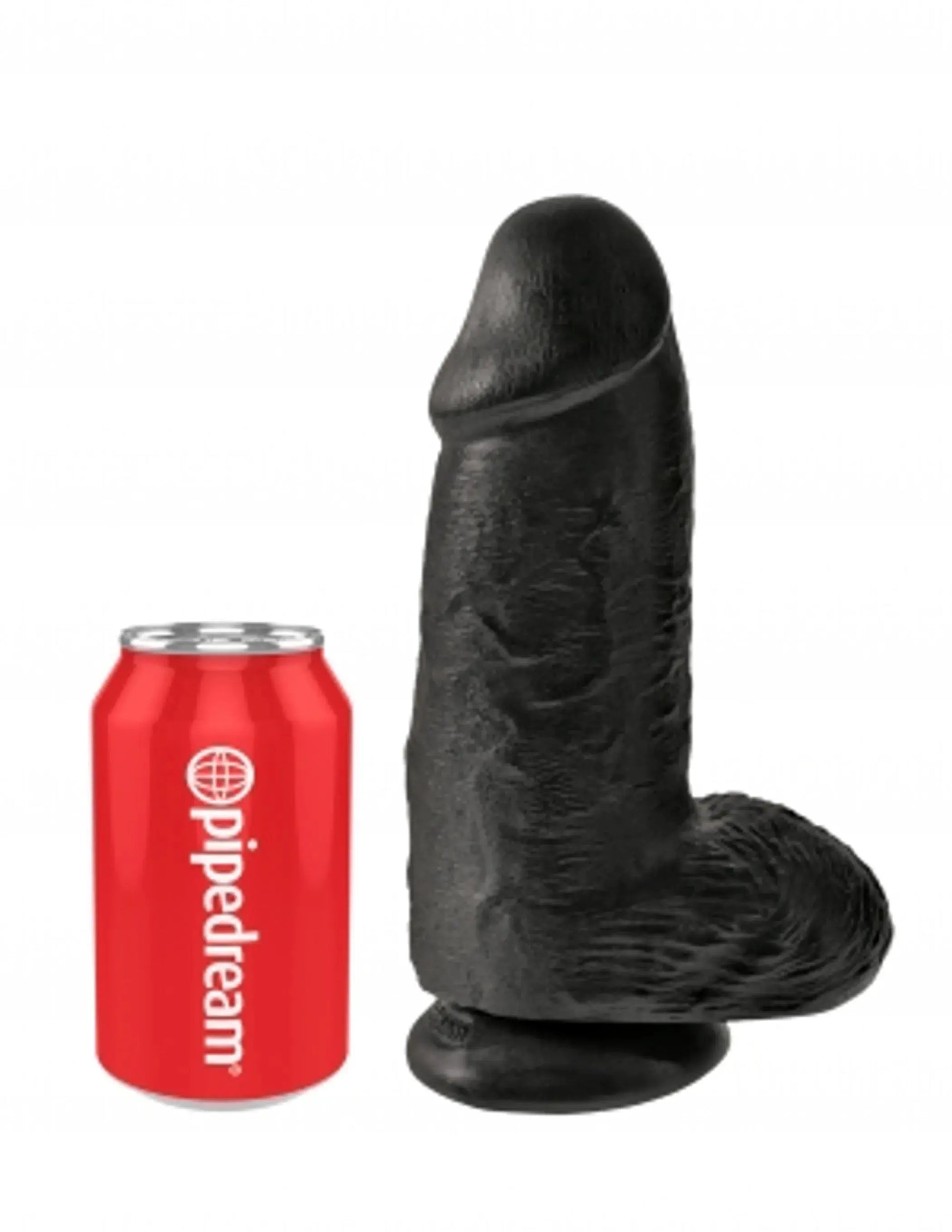 KING COCK CHUBBY BLACK Pipedream Products