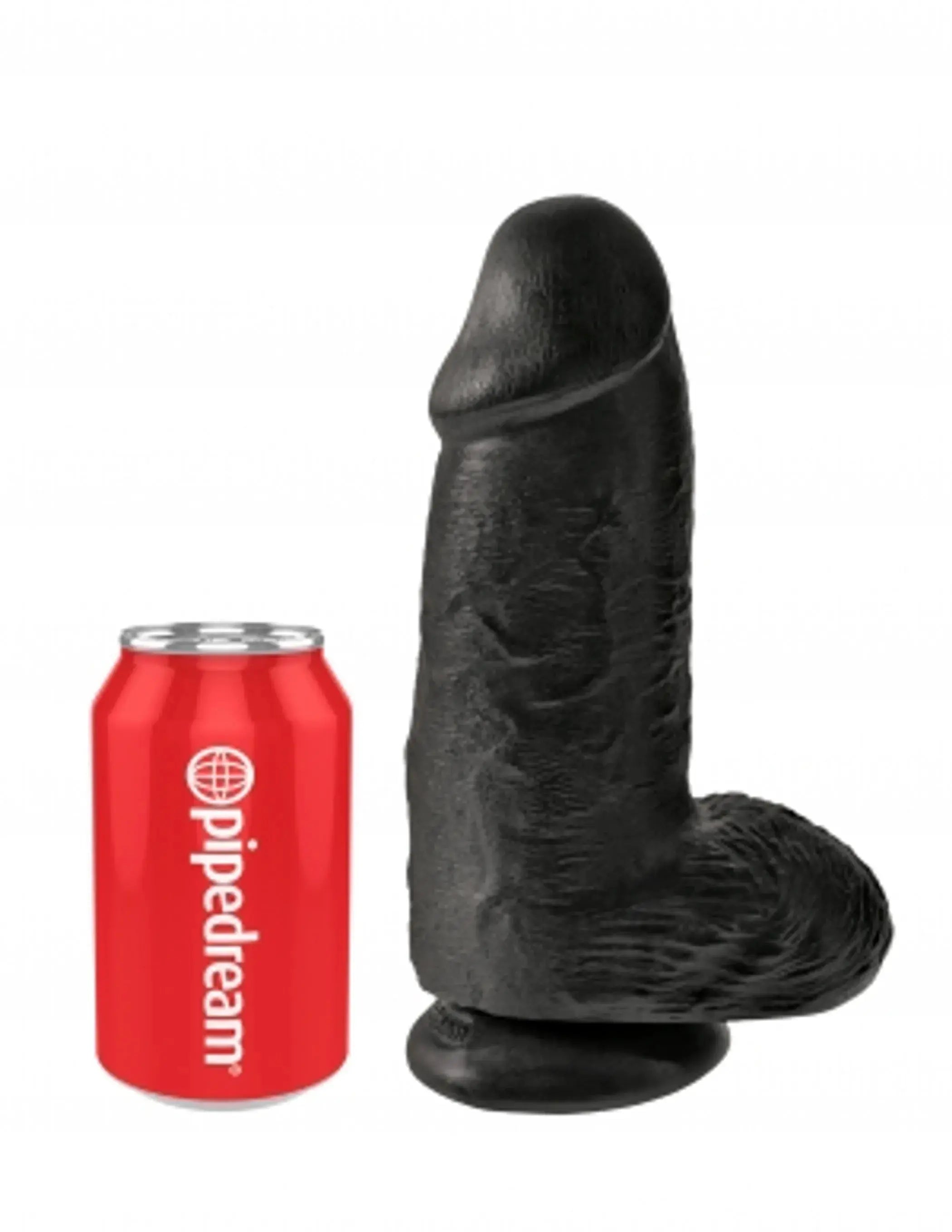 KING COCK CHUBBY BLACK Pipedream Products