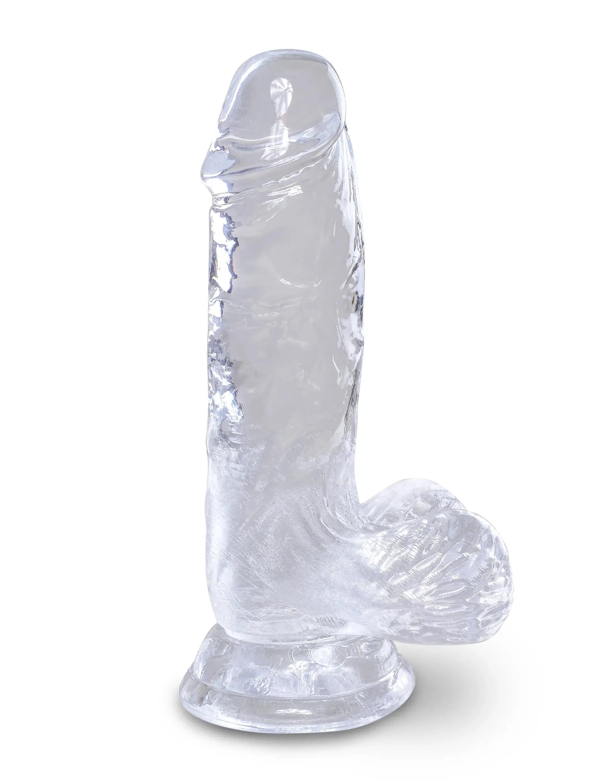 KING COCK CLEAR 5 IN COCK W/ BALLS Pipedream Products