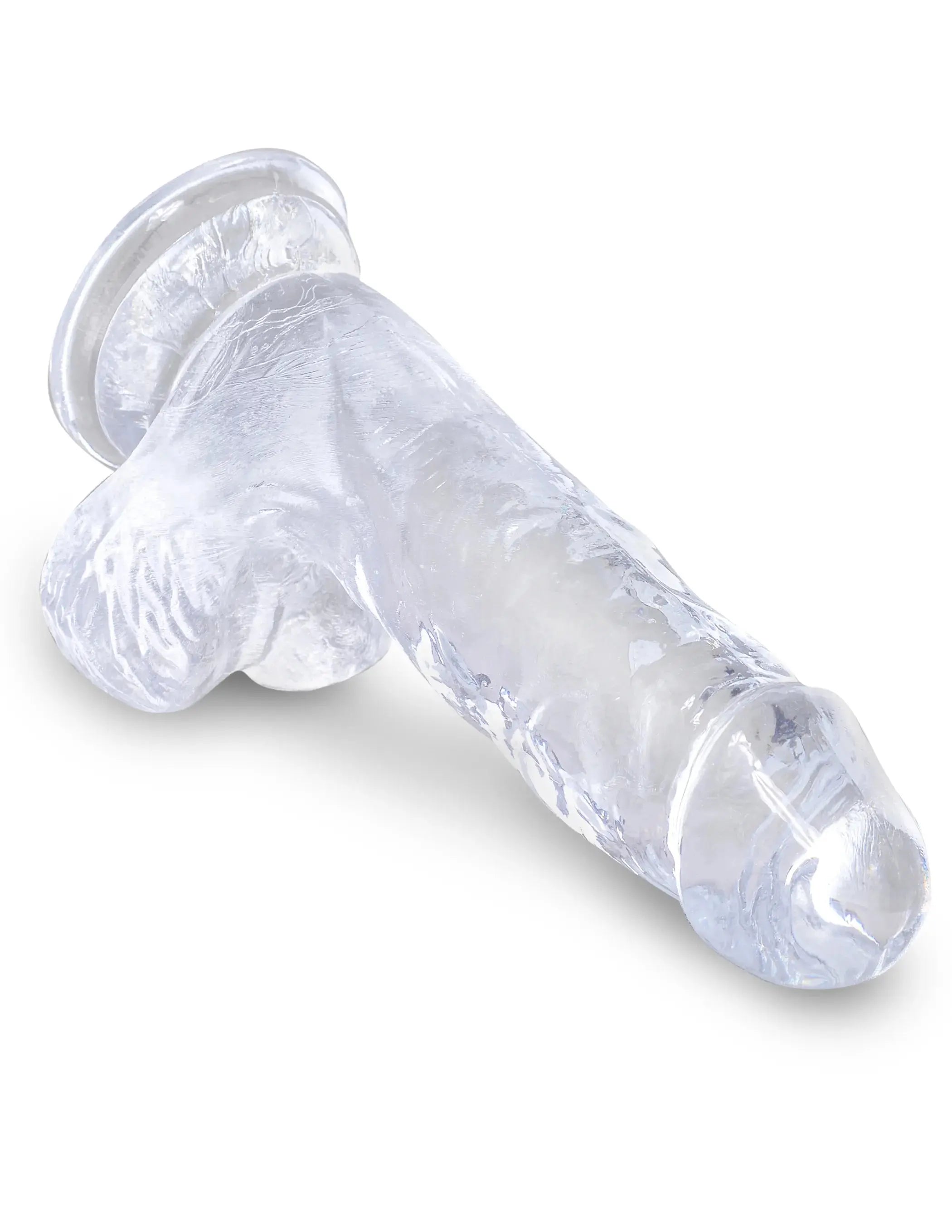 KING COCK CLEAR 5 IN COCK W/ BALLS Pipedream Products