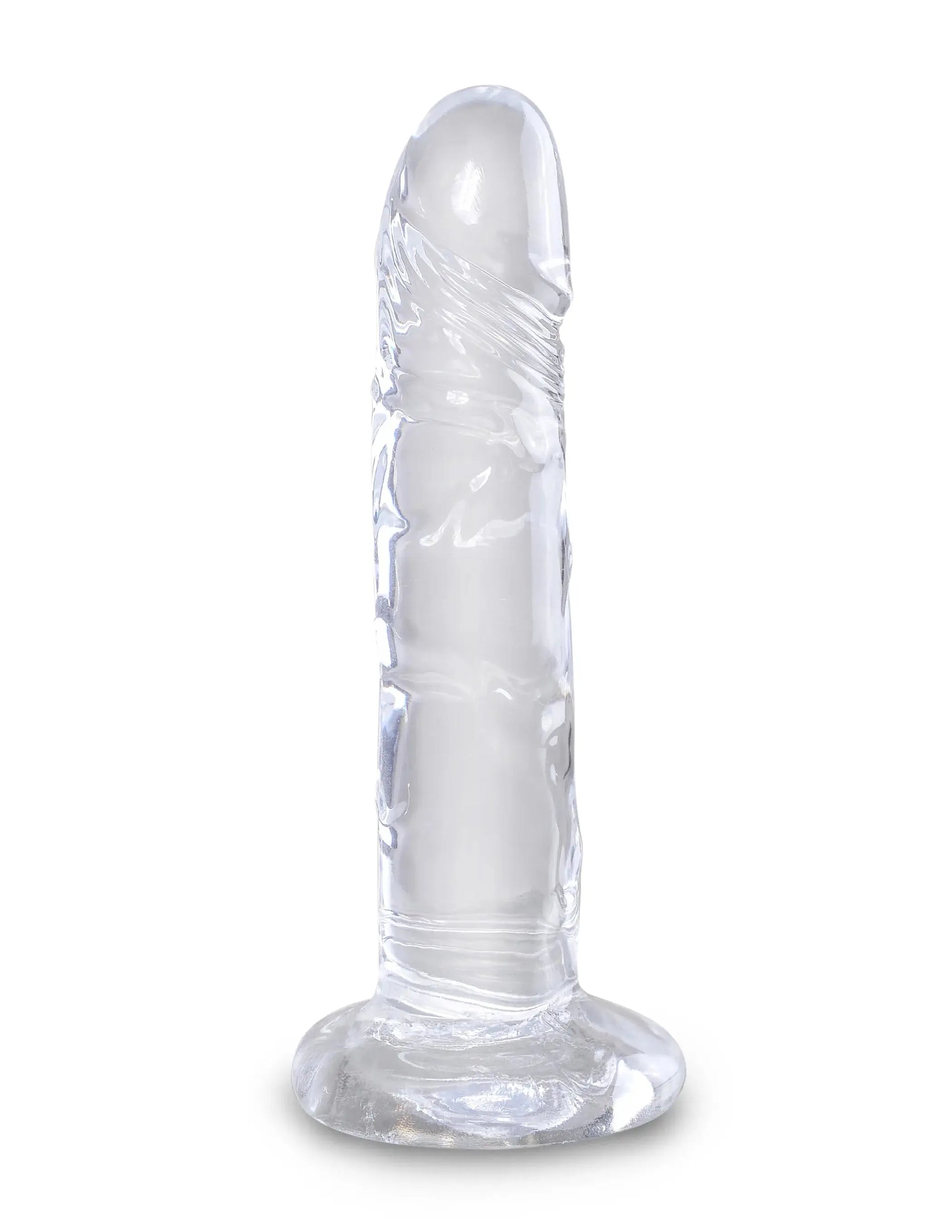 KING COCK CLEAR 6 IN COCK W/O BALLS Pipedream Products
