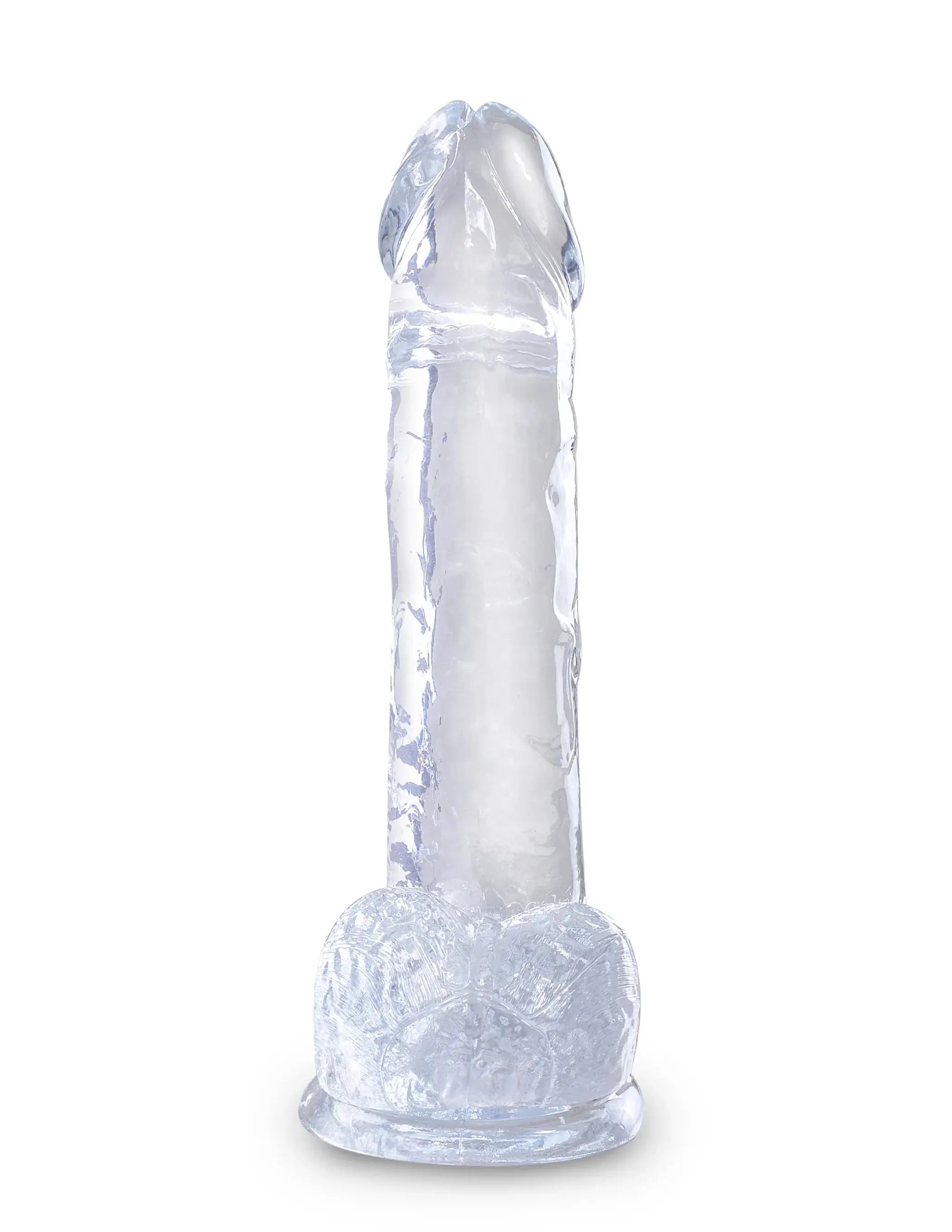 KING COCK CLEAR 7 IN COCK W/ BALLS Pipedream Products