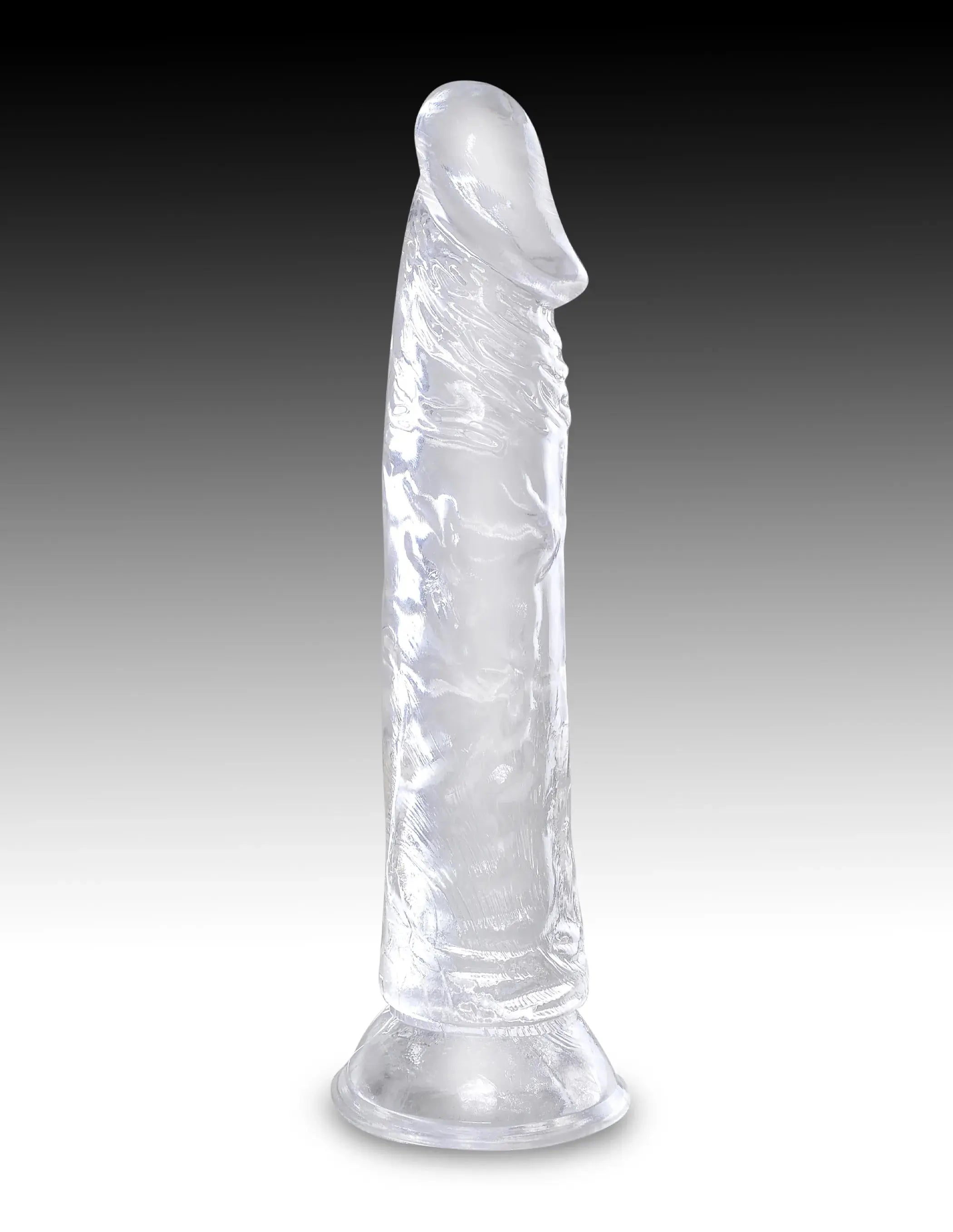 KING COCK CLEAR 8 IN COCK W/O BALLS Pipedream Products