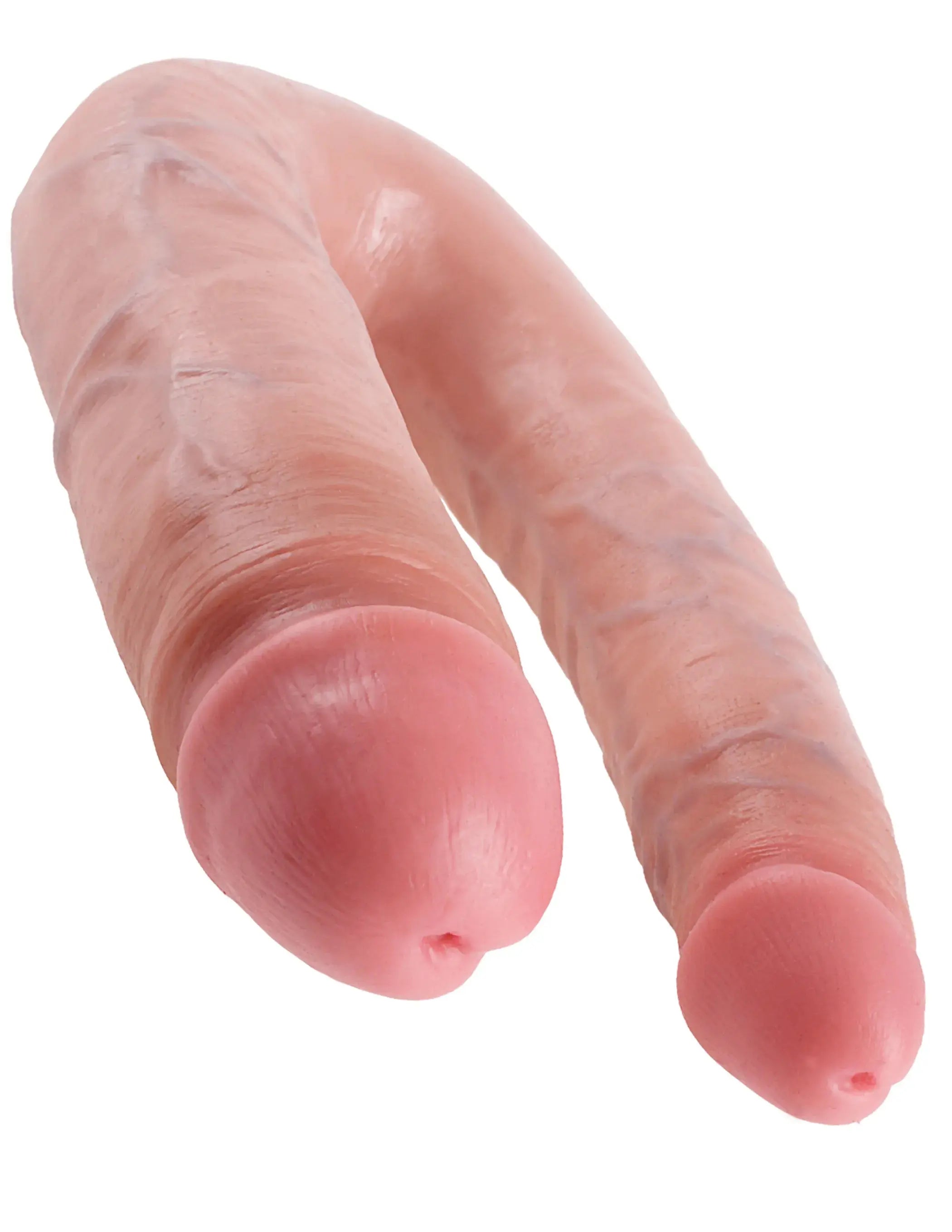 KING COCK DOUBLE TROUBLE LARGE FLESH Pipedream Products