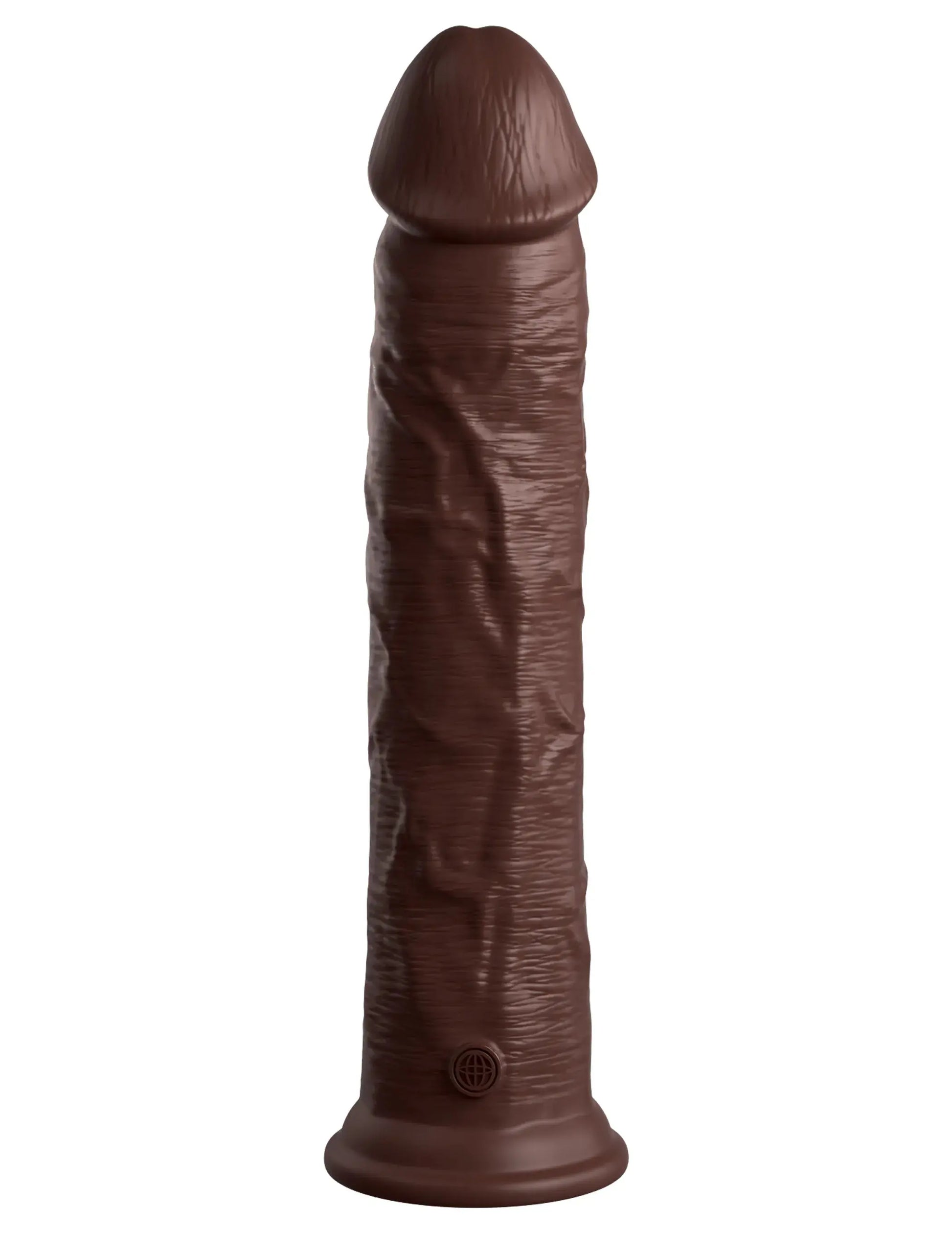 KING COCK ELITE 11 IN DUAL DENSITY BROWN Pipedream Products