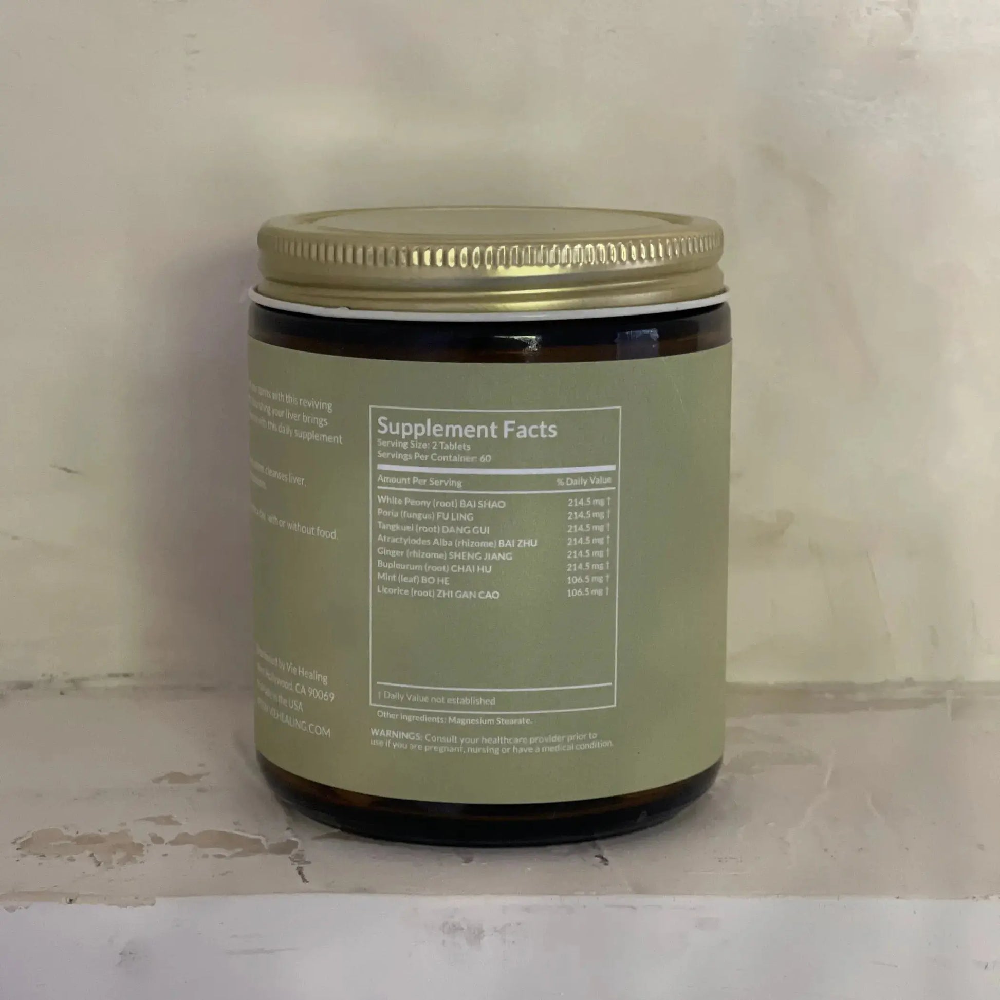 KUALIE Pairing (Tea + Supplements) Vie Healing