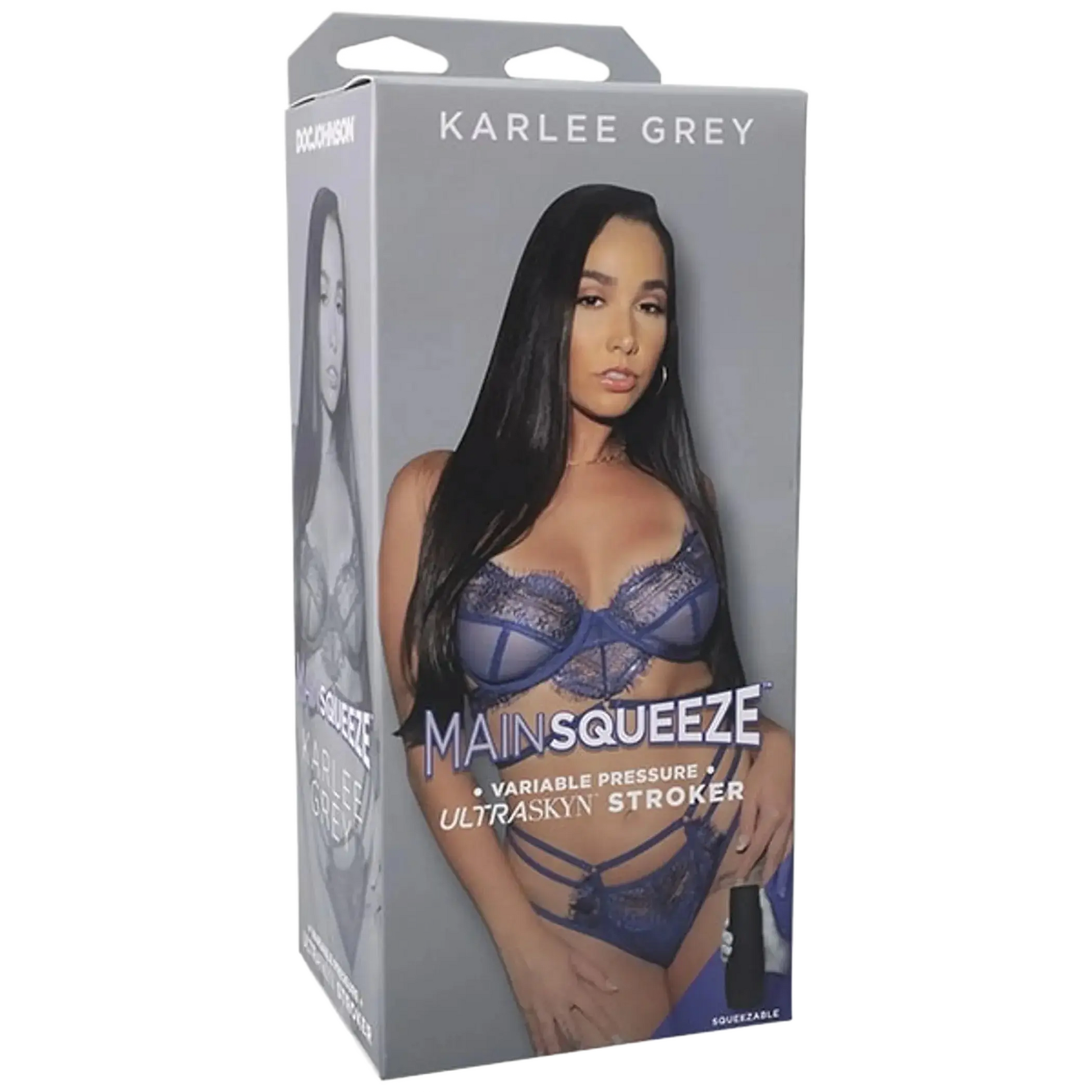 MAIN SQUEEZE KARLEE GREY ULTRASKYN STROKER PXSSYVANILLA Doc Johnson Novelties