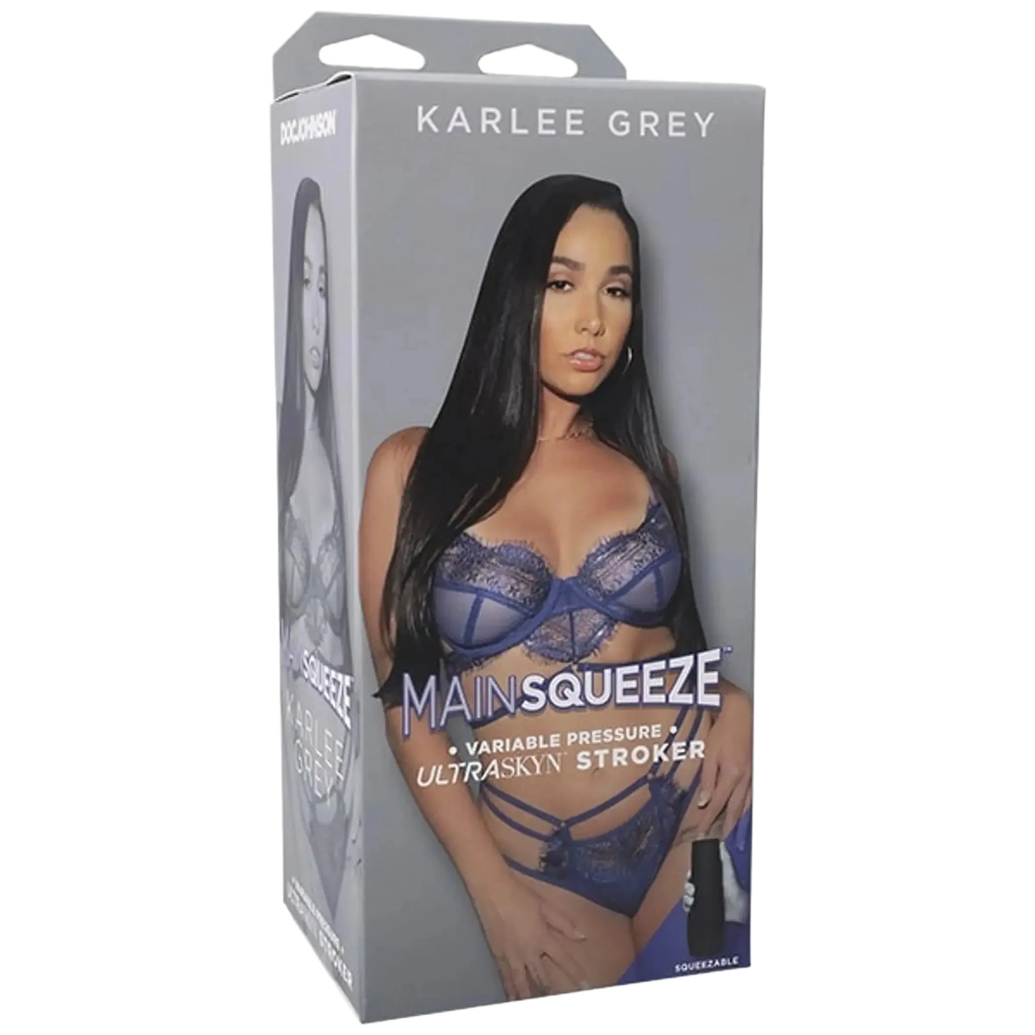MAIN SQUEEZE KARLEE GREY ULTRASKYN STROKER PXSSYVANILLA Doc Johnson Novelties
