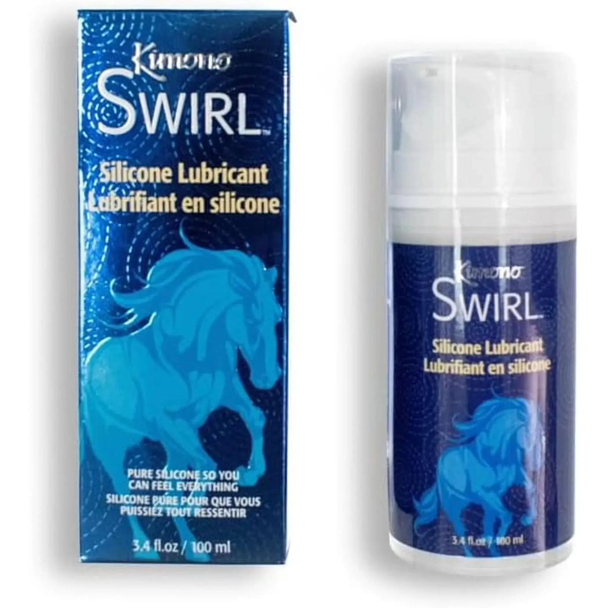 Kimono Swirl Silicone Lube 3.4 Fl Oz Paradise Products