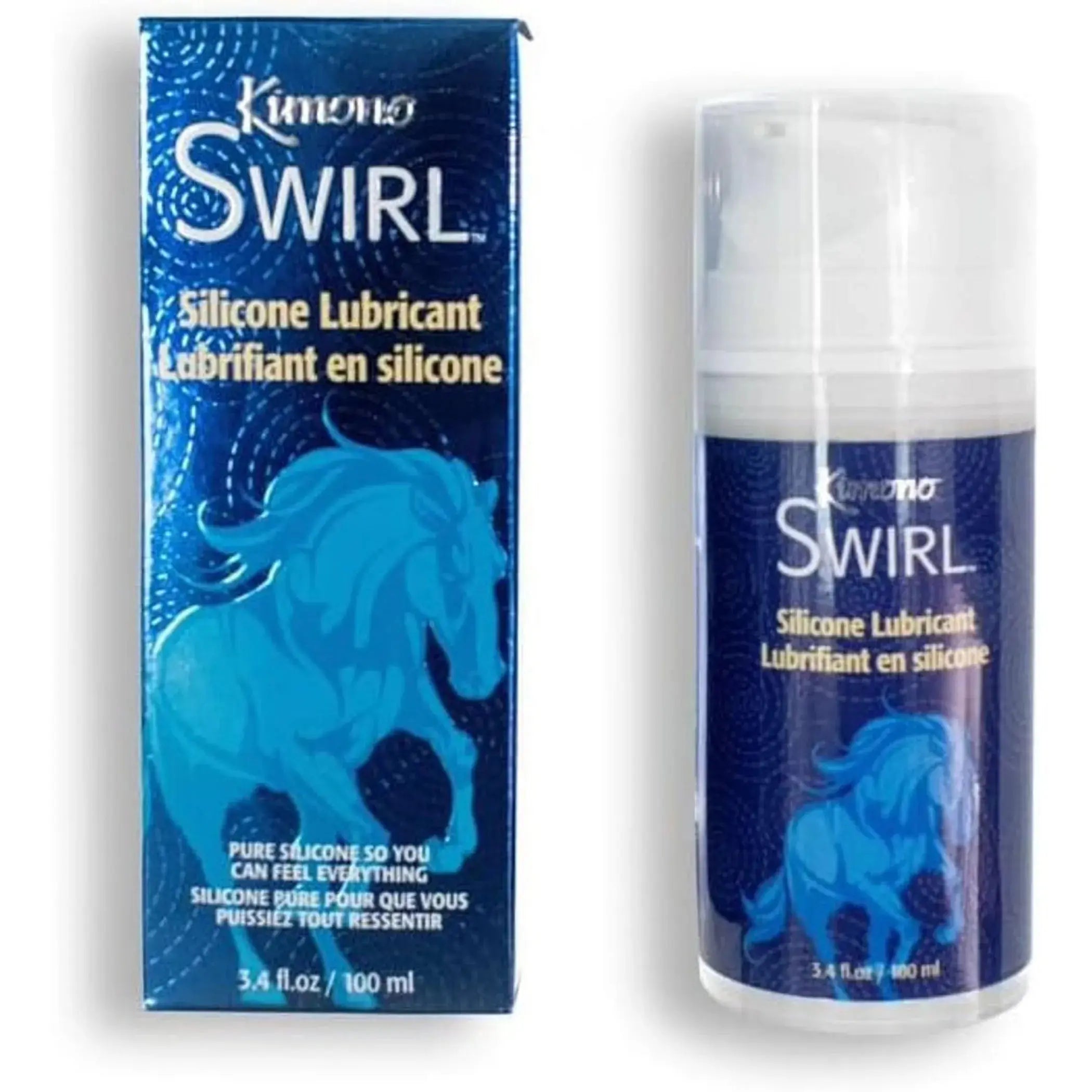 Kimono Swirl Silicone Lube 3.4 Fl Oz Paradise Products