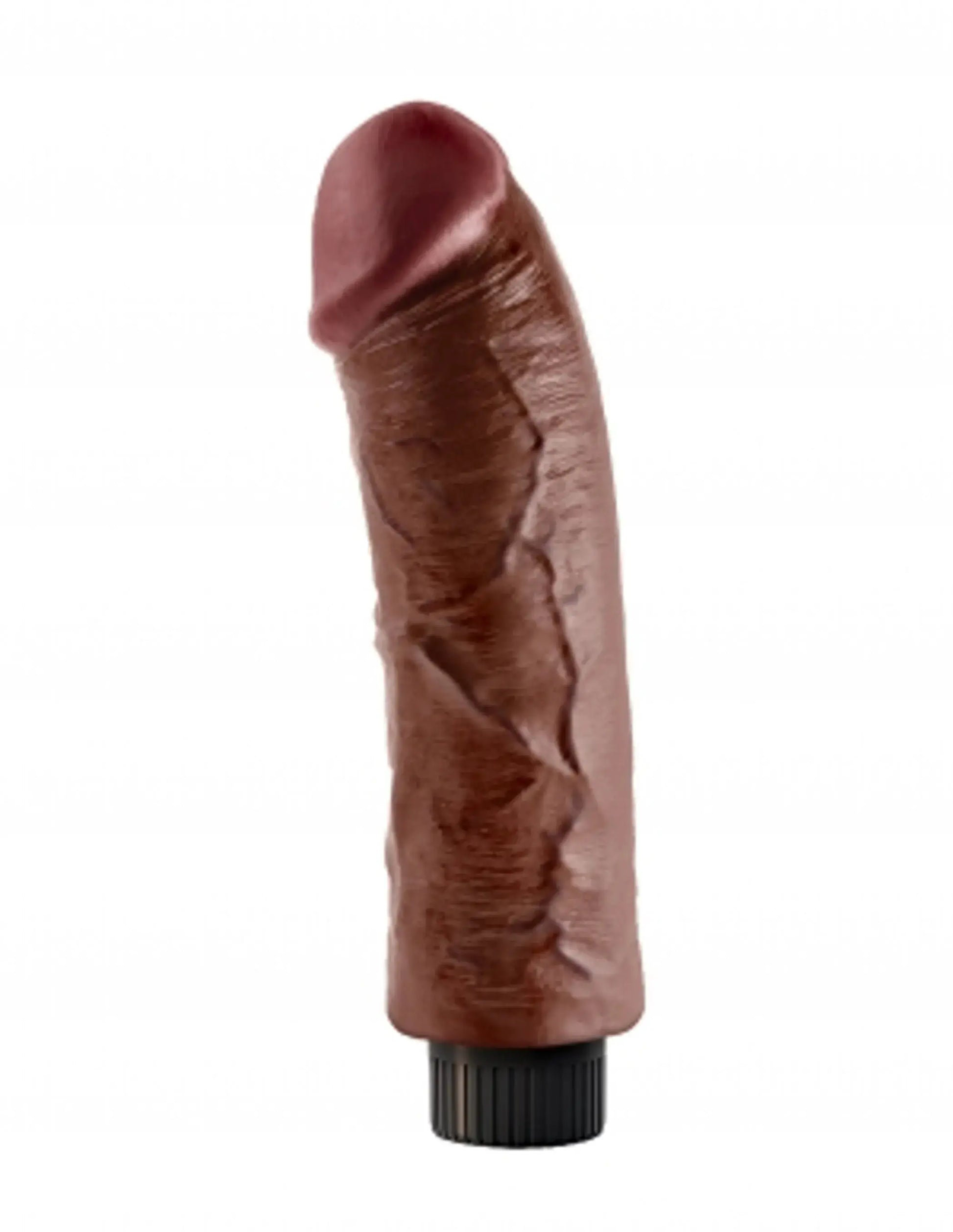 King Cock 8 Inch Brown Vibrating Dildo Pipedream Products
