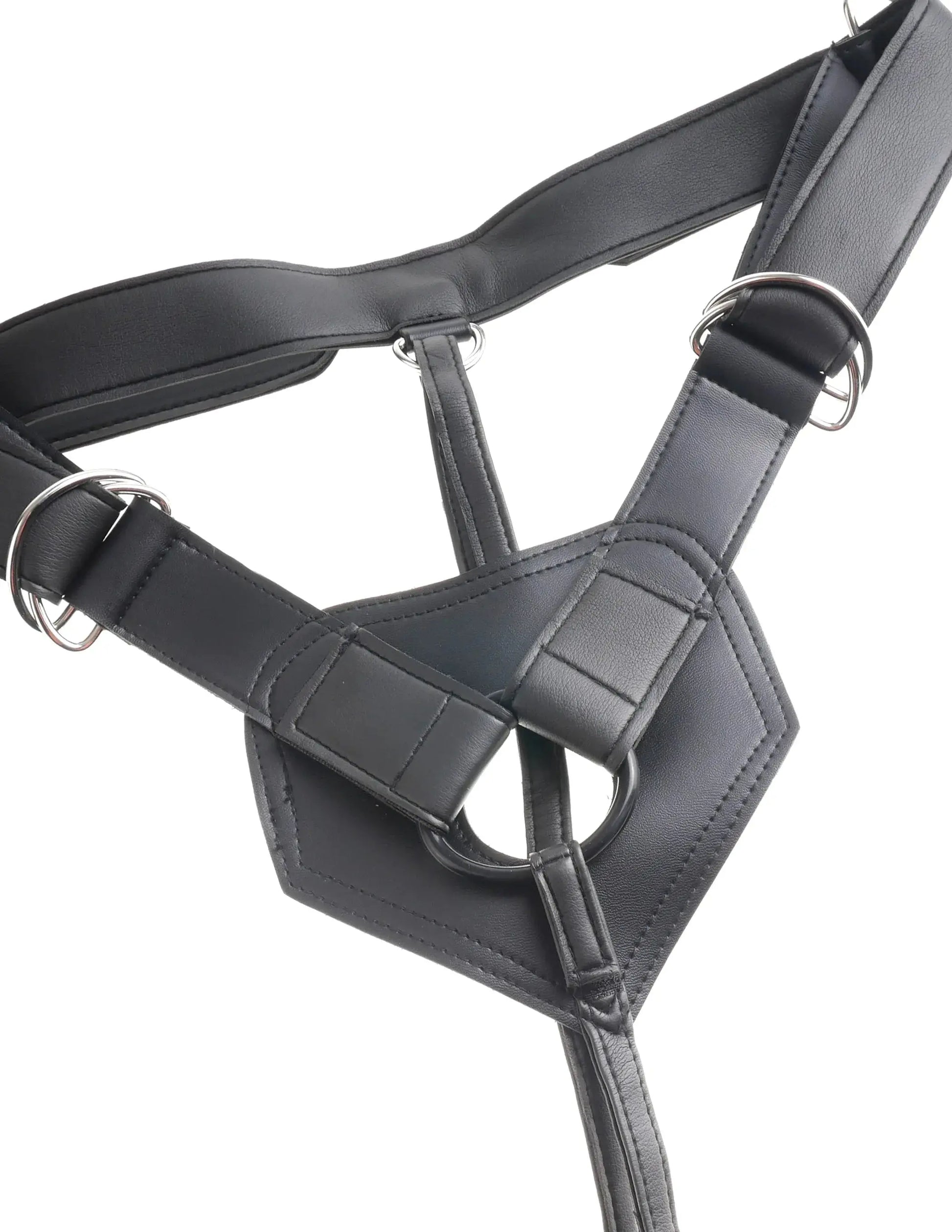 King Cock Strap-On Harness with 6-Inch Cock Light Pipedream Products