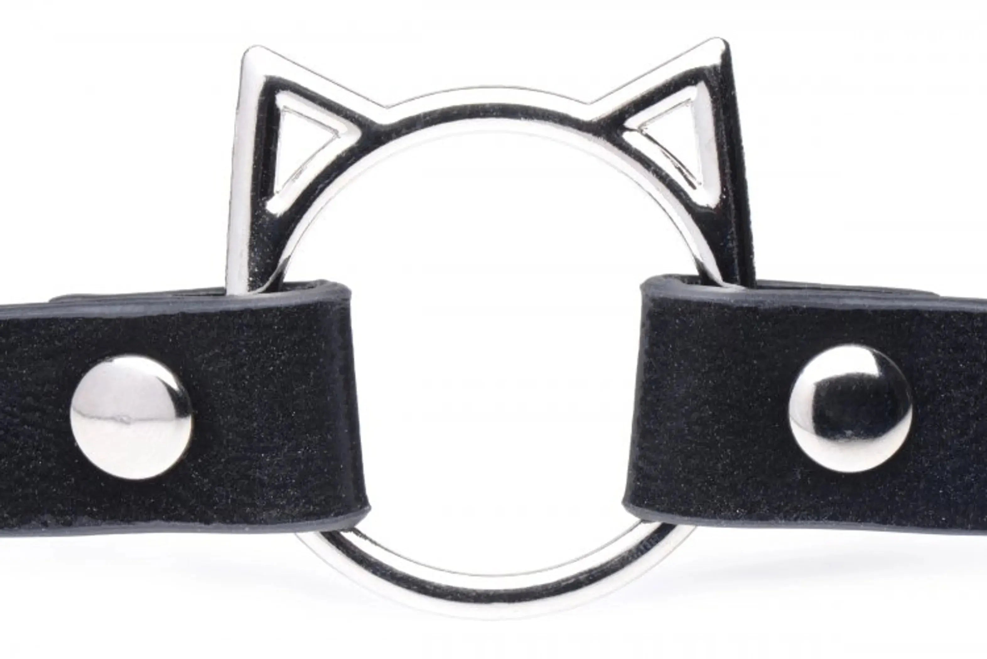 Kinky Kitty Ring Slim Choker Black XR Brands