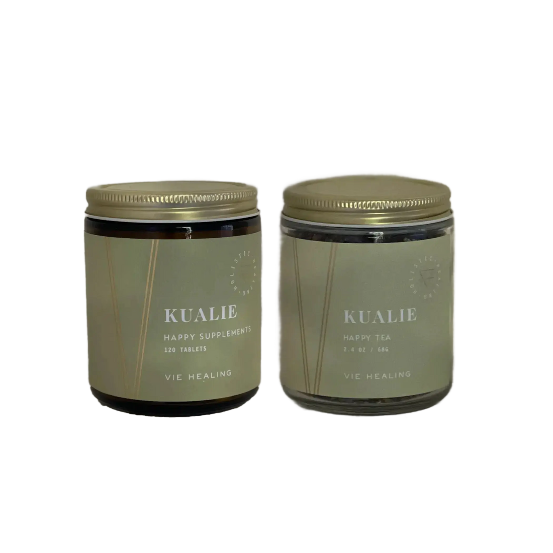 KUALIE Pairing (Tea + Supplements) Vie Healing