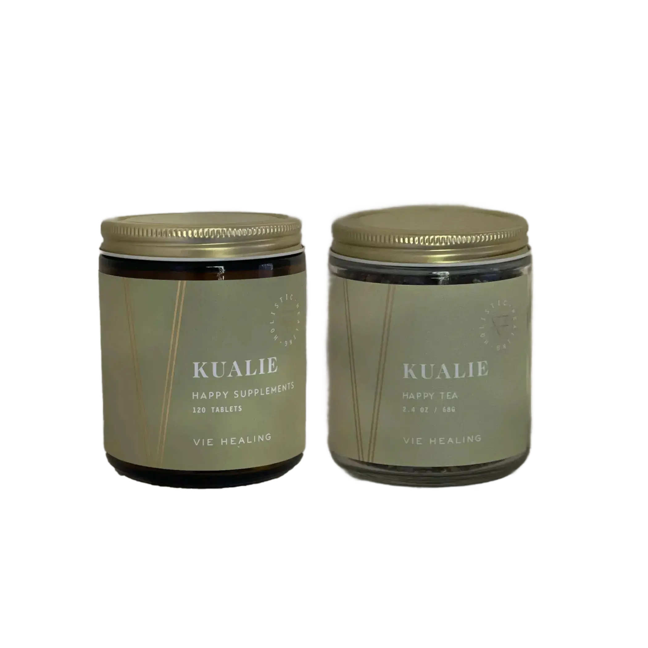 KUALIE Pairing (Tea + Supplements) Vie Healing