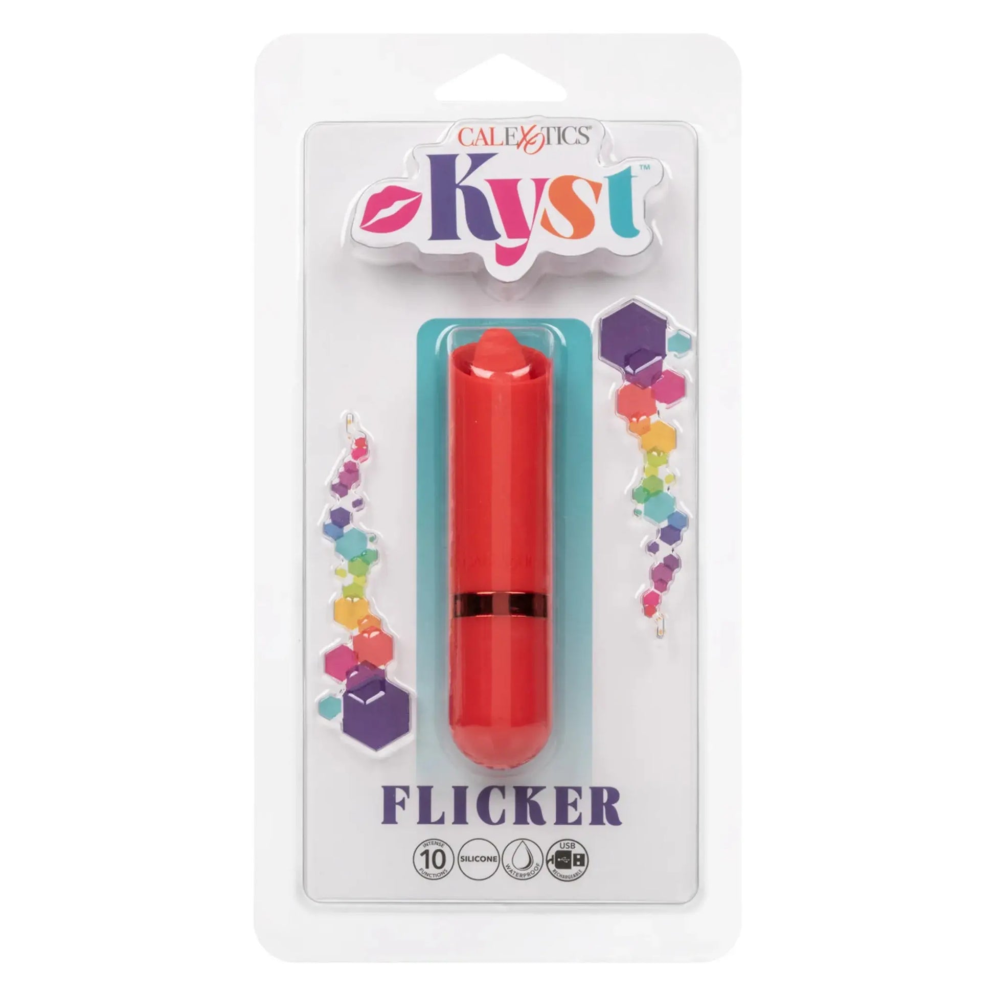 Kyst Flicker Red Mini Vibrator California Exotic Novelties