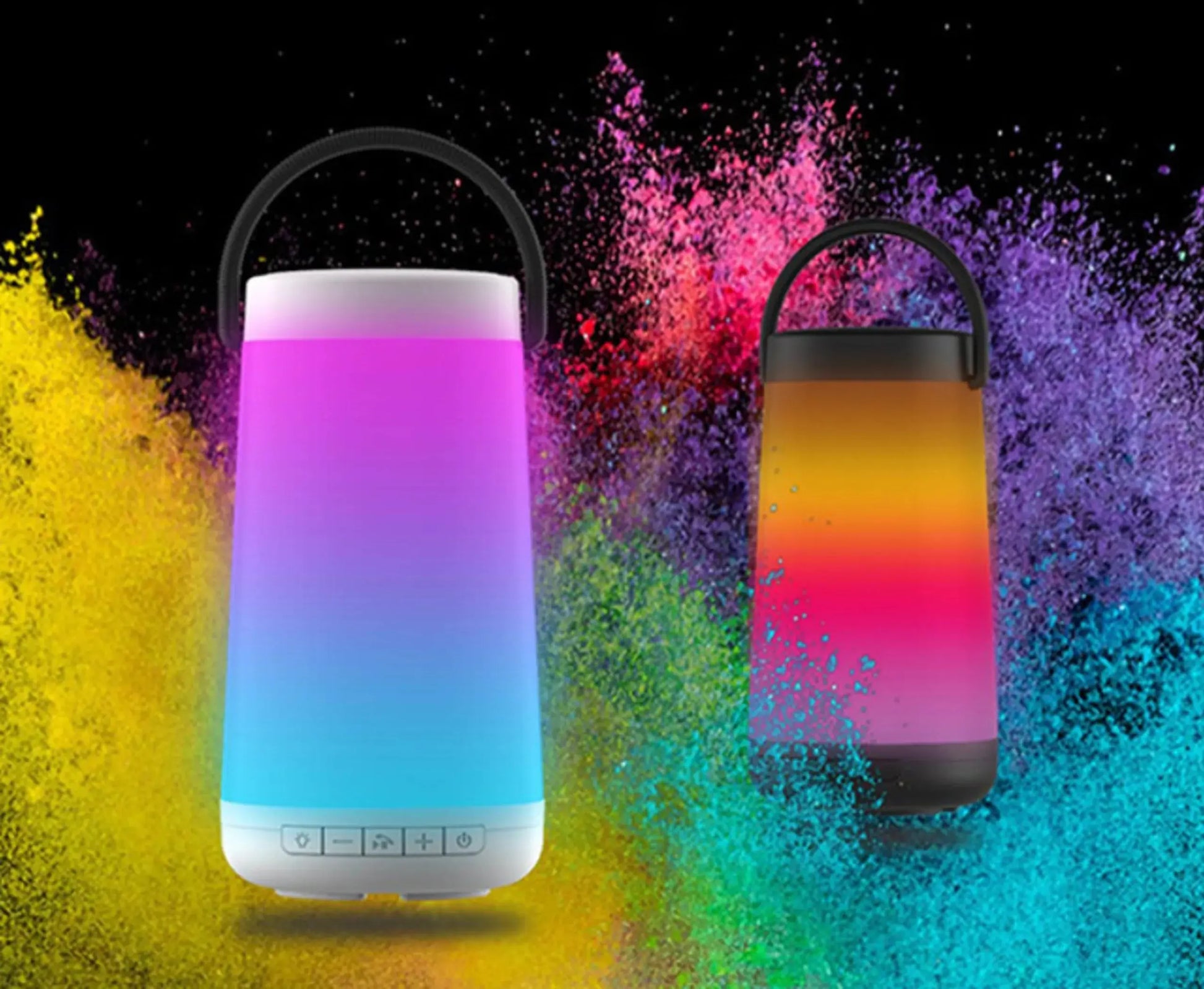 LED Light Up Color Changing Lantern Speaker Soundbound