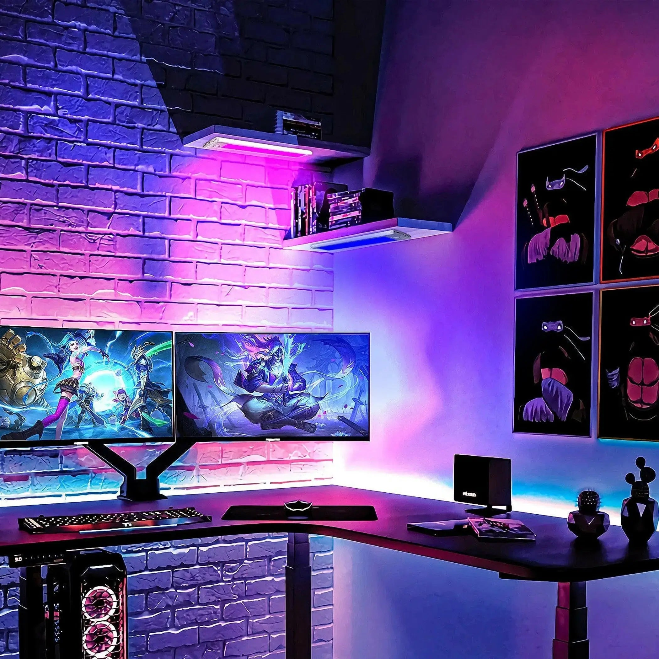 LED Motion Sensor RGB Color Changing Light Lepotec