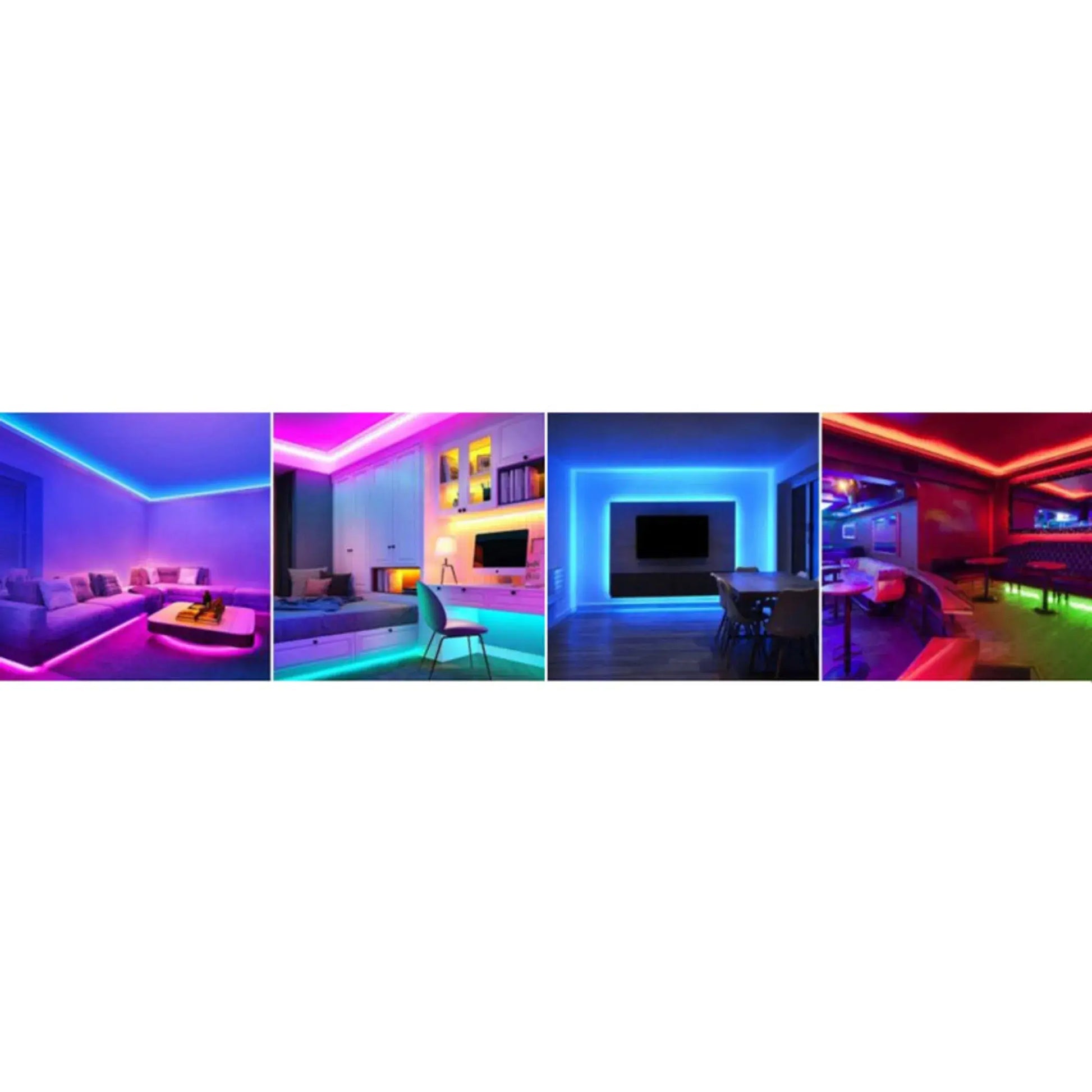 LED RGB Strip Light with Remote CIAO Tech