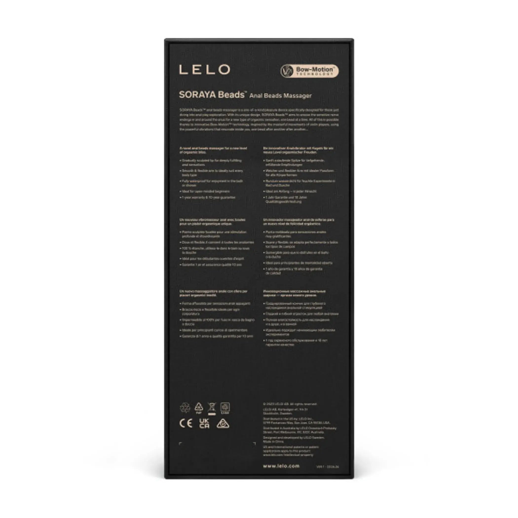 LELO SORAYA BEADS VIOLET DUSK (NET) Lelo