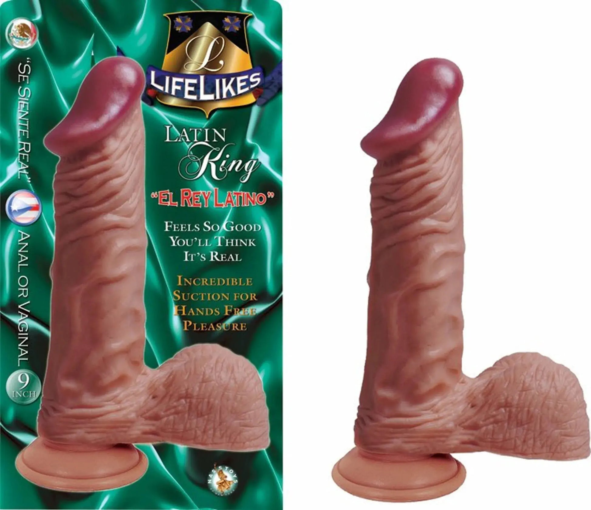 LIFELIKE LATIN KING Nasstoys