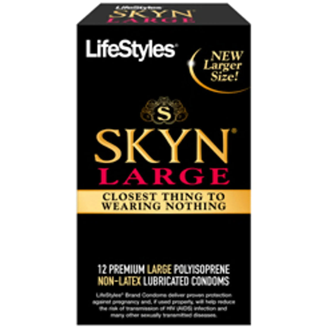 LIFESTYLES SKYN LARGE 12 PACK Paradise Products