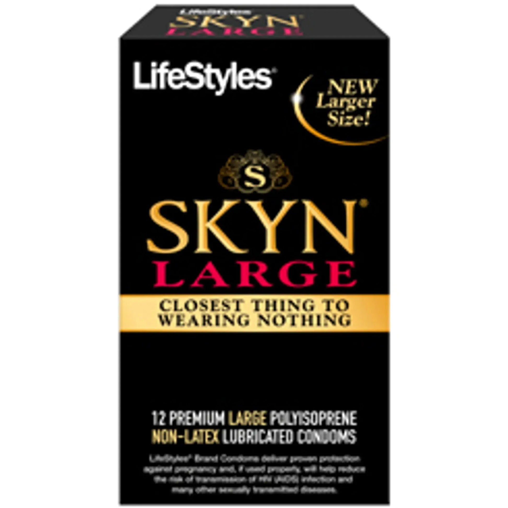 LIFESTYLES SKYN LARGE 12 PACK Paradise Products