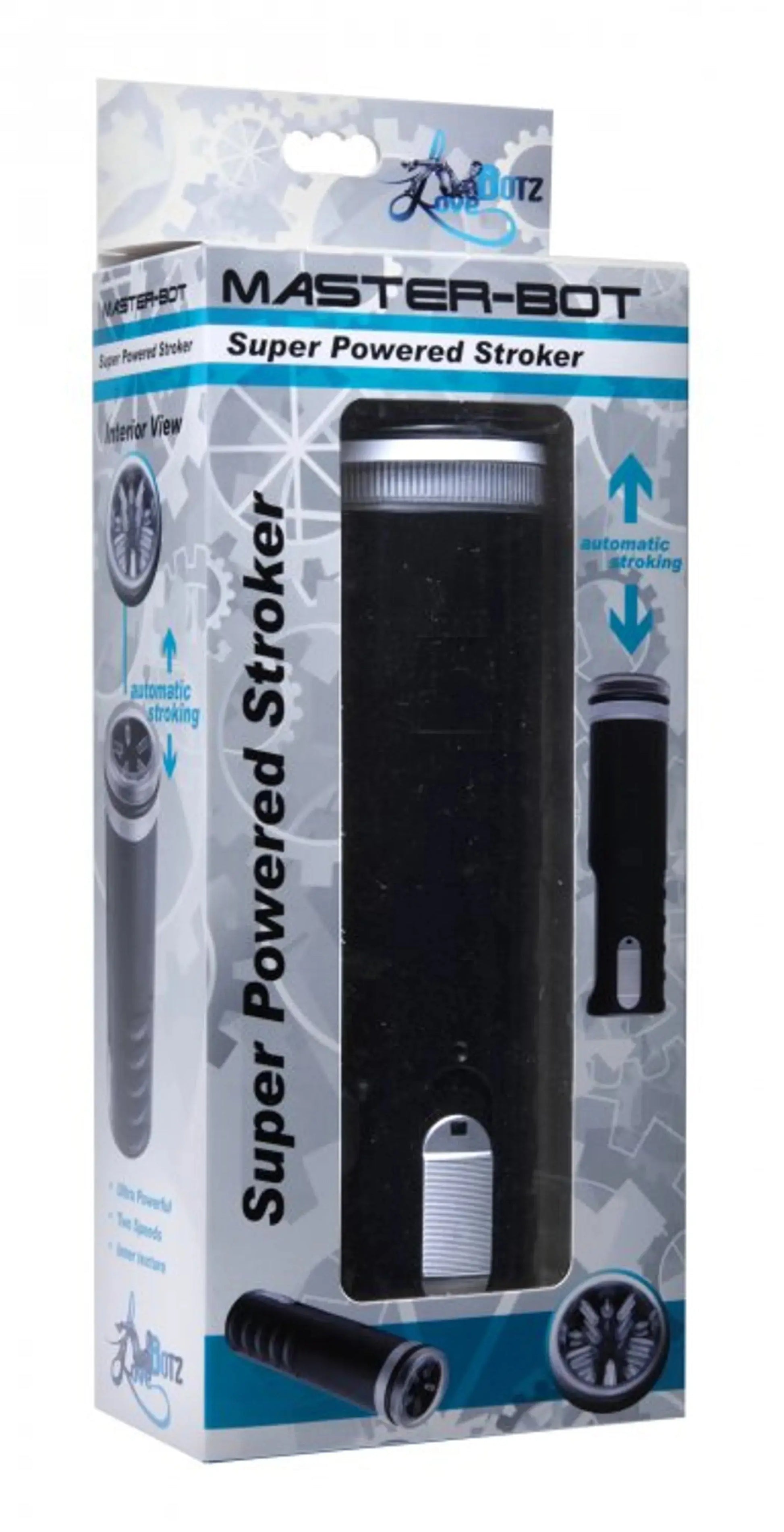 LOVEBOTZ MASTER BOT SUPER POWERED AUTOMATIC STROKER XR Brands