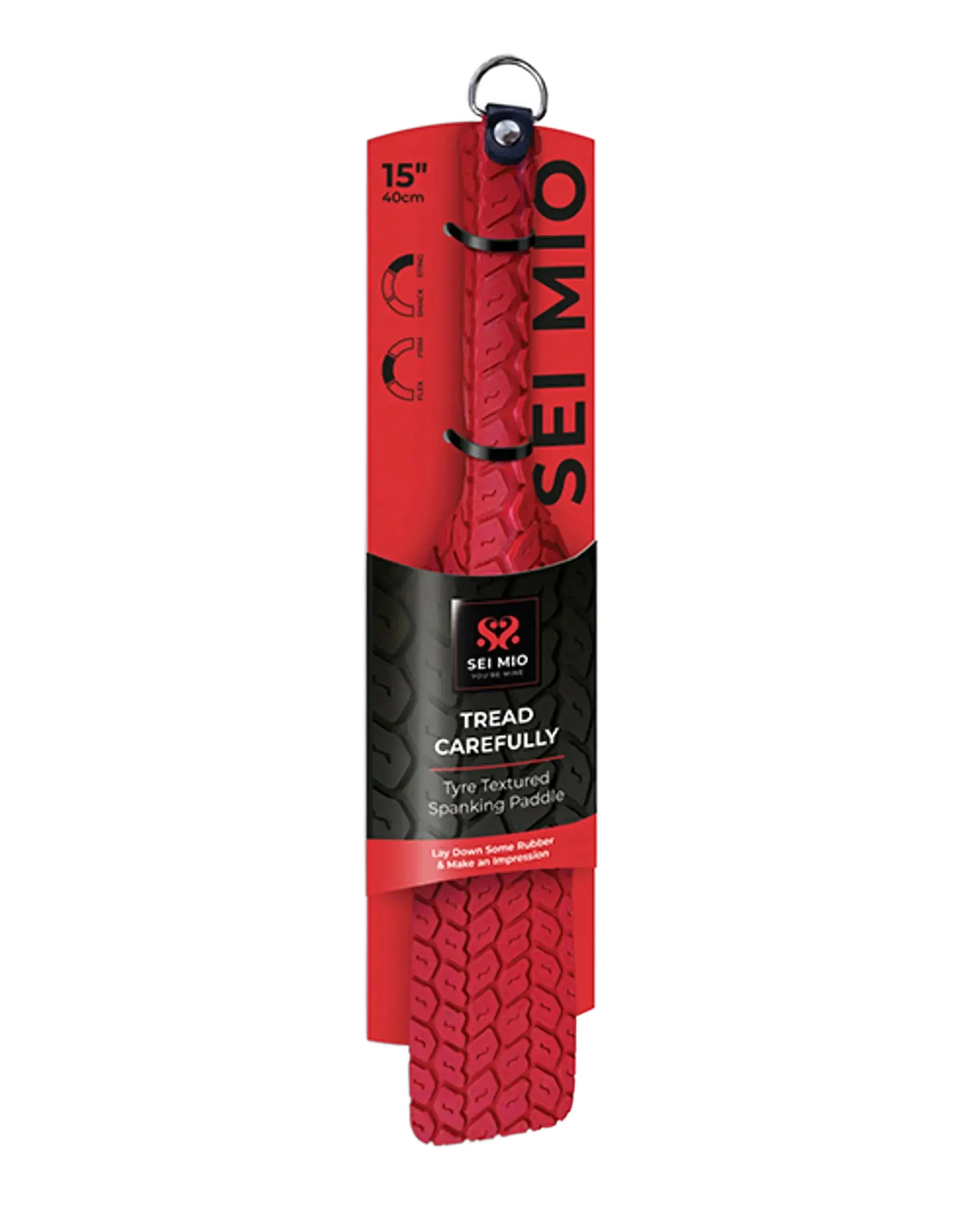 SEI MIO TYRE PADDLE LARGE RED Creative Conceptions