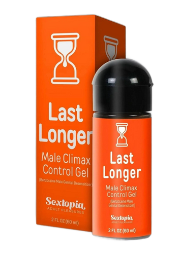 LAST LONGER MALE CLIMAX CONTROL GEL 2.3 OZ BOTTLE Body Action Products