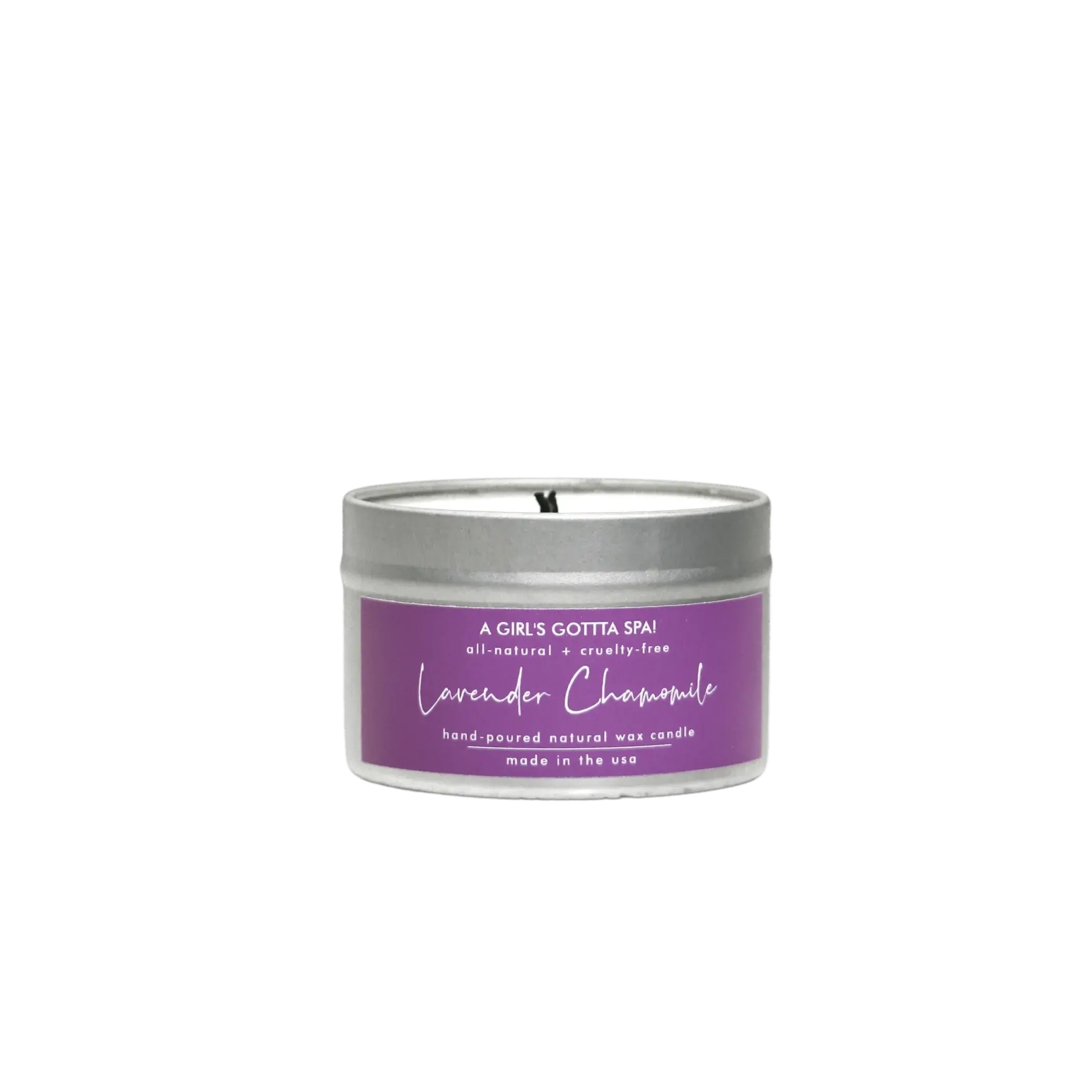 Lavender Chamomile Soy Candle A Girl's Gotta Spa!