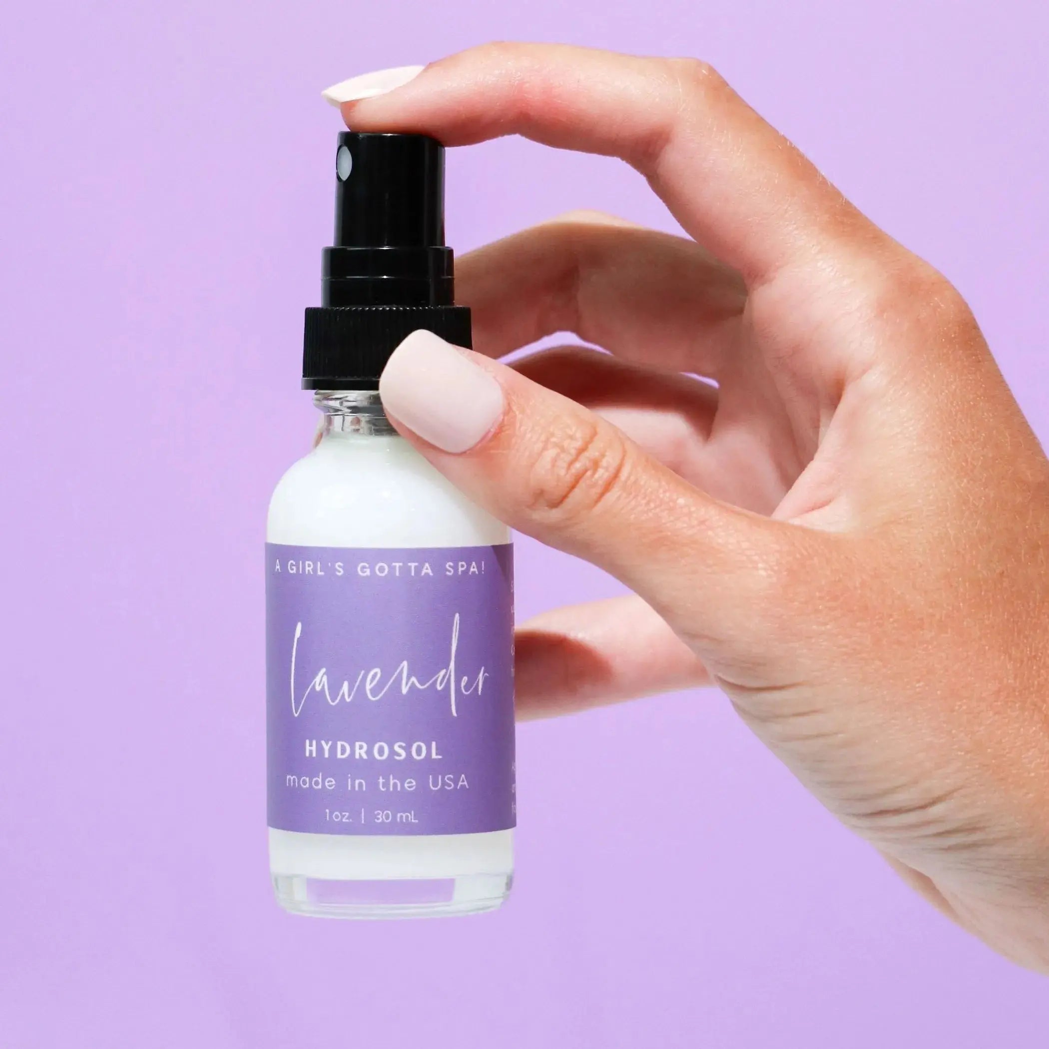 Lavender Hydrosol Pillow Spray A Girl's Gotta Spa!