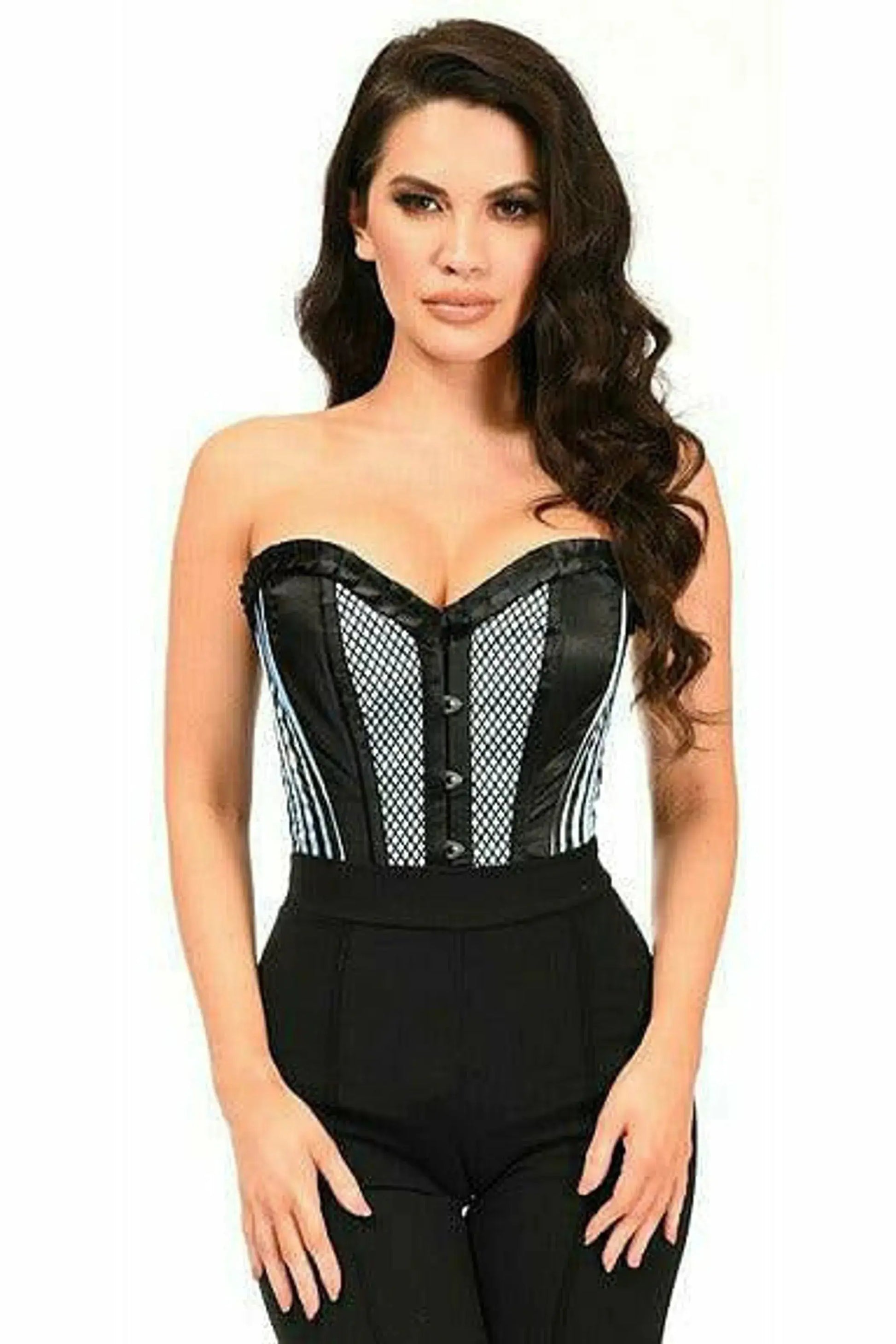 Lavish Burlesque Overbust Corset Daisy Corsets