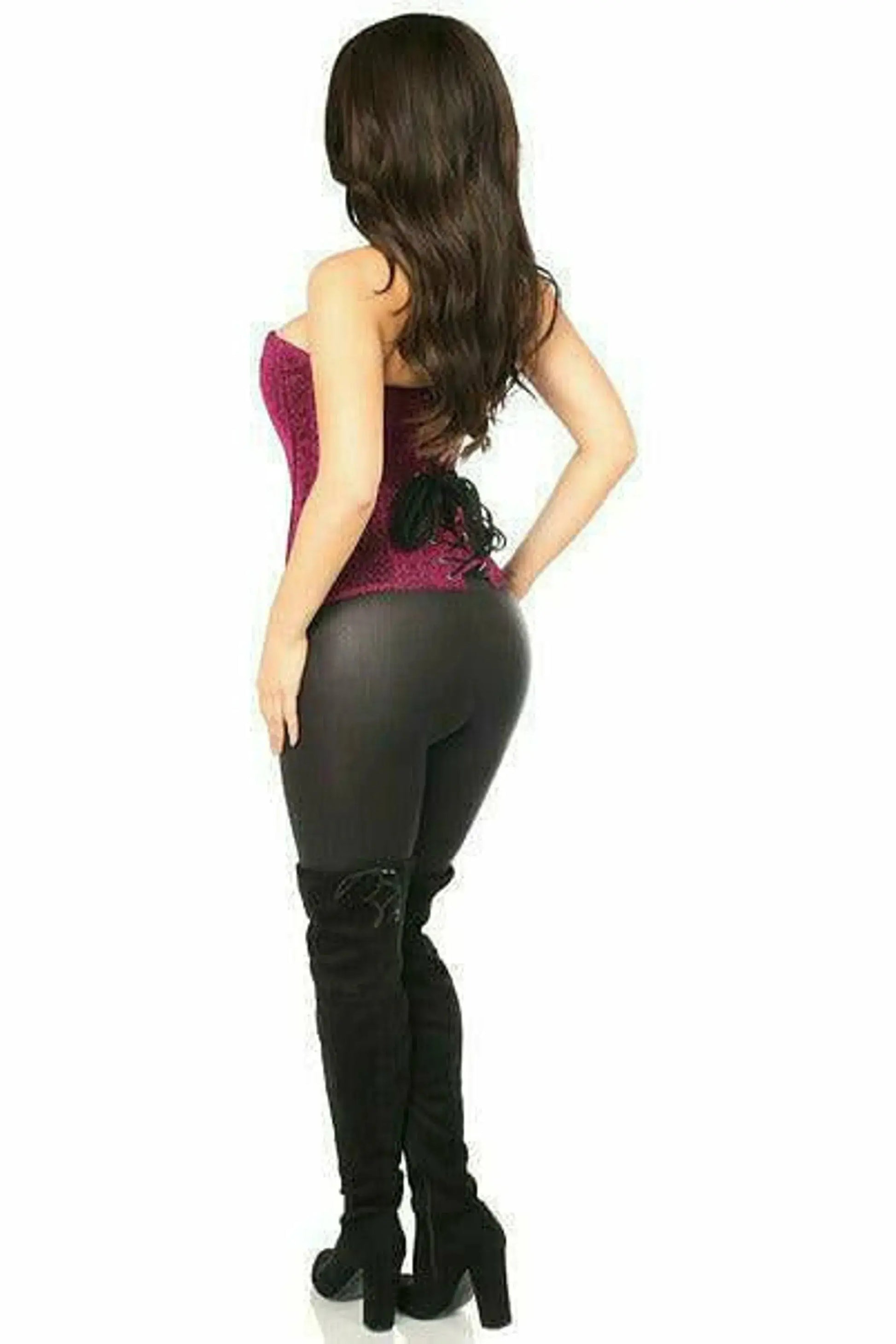 Lavish Front Zipper Corset Daisy Corsets