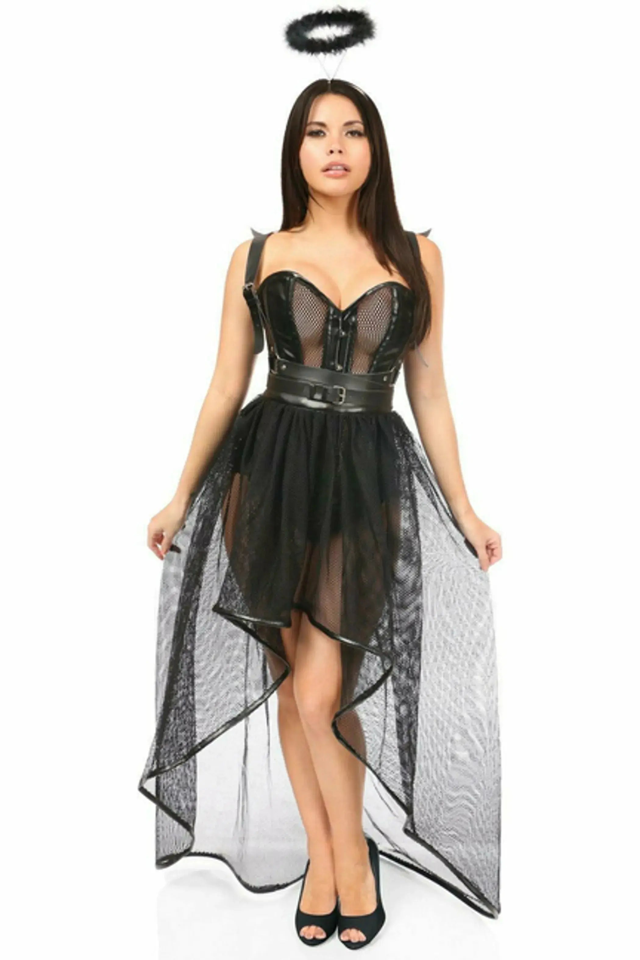 Lavish Gothic Angel Costume Daisy Corsets