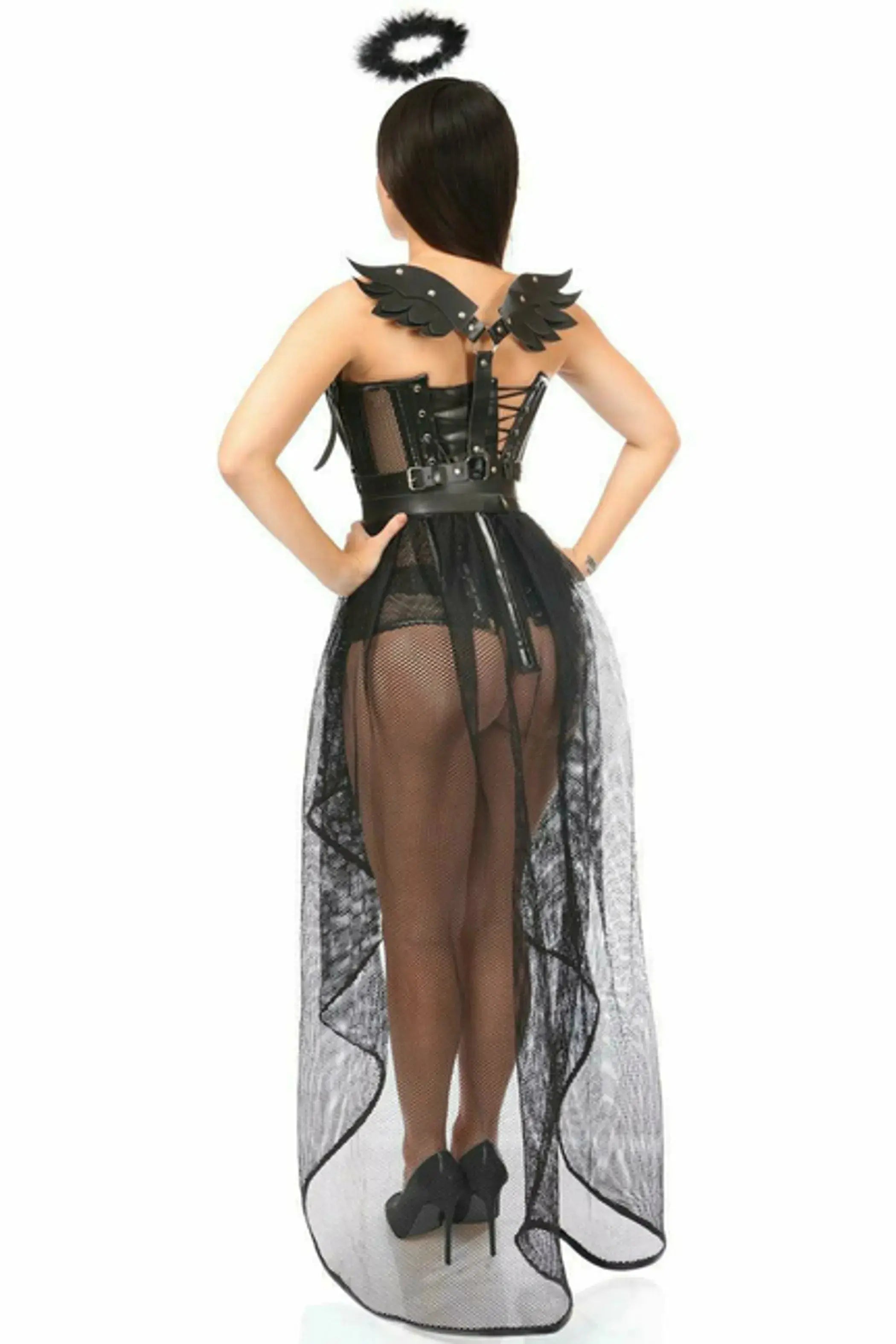 Lavish Gothic Angel Costume Daisy Corsets