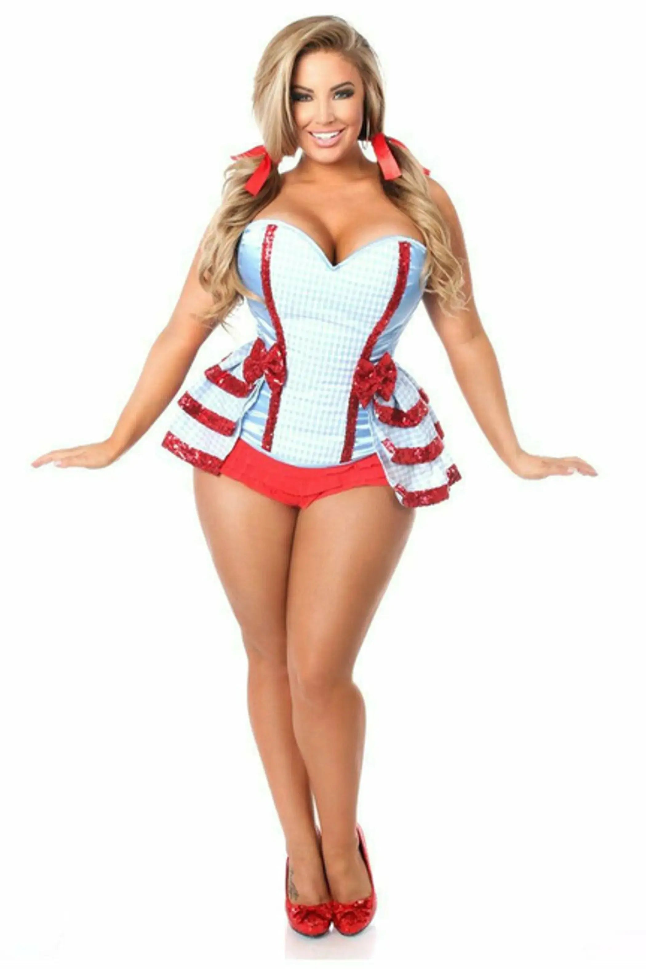 Lavish Kansas Girl Corset Costume Daisy Corsets