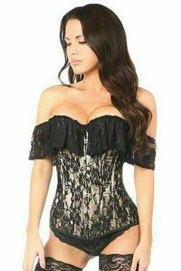 Lavish Lace Off-The-Shoulder Corset Daisy Corsets