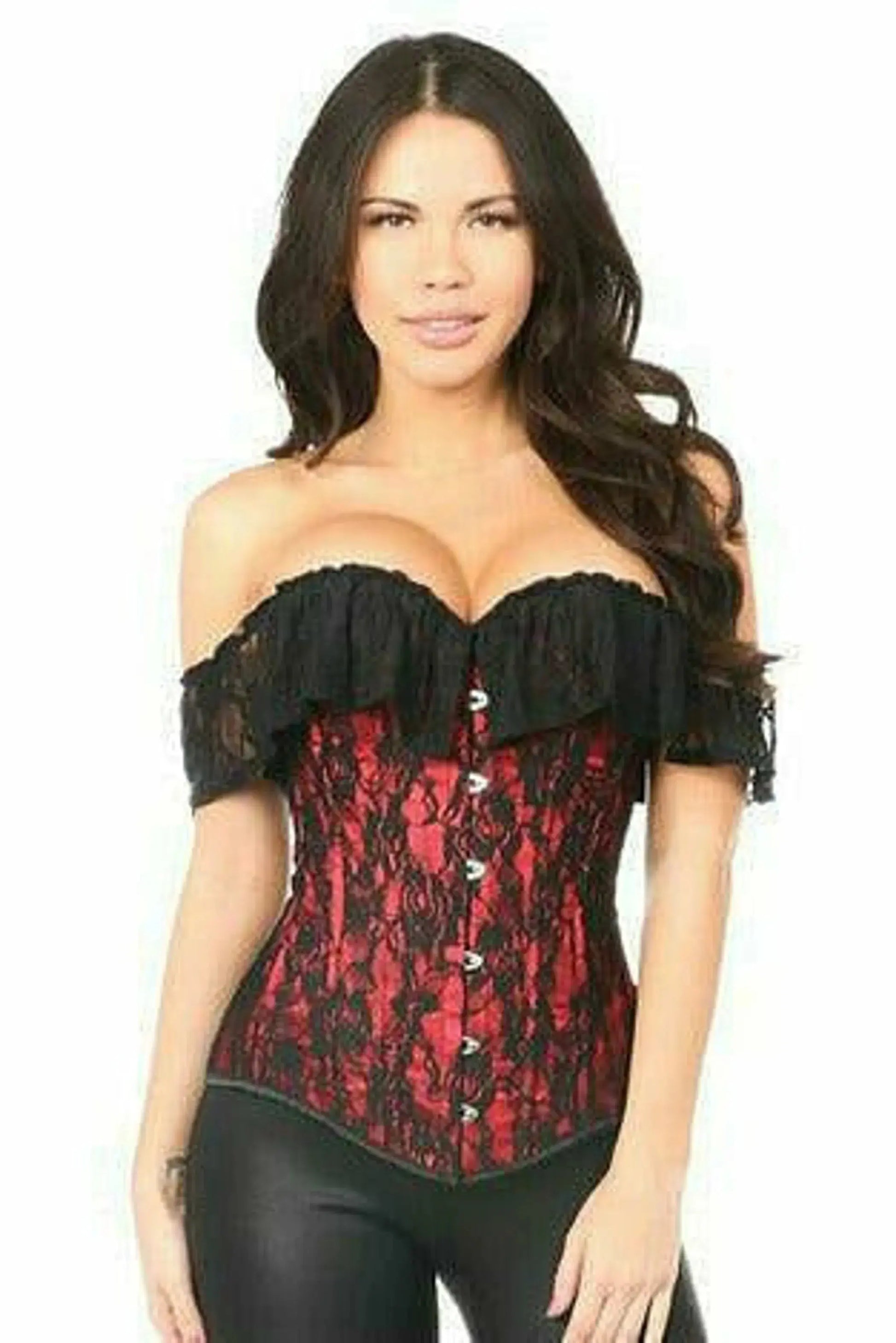 Lavish Lace Off-The-Shoulder Corset Daisy Corsets