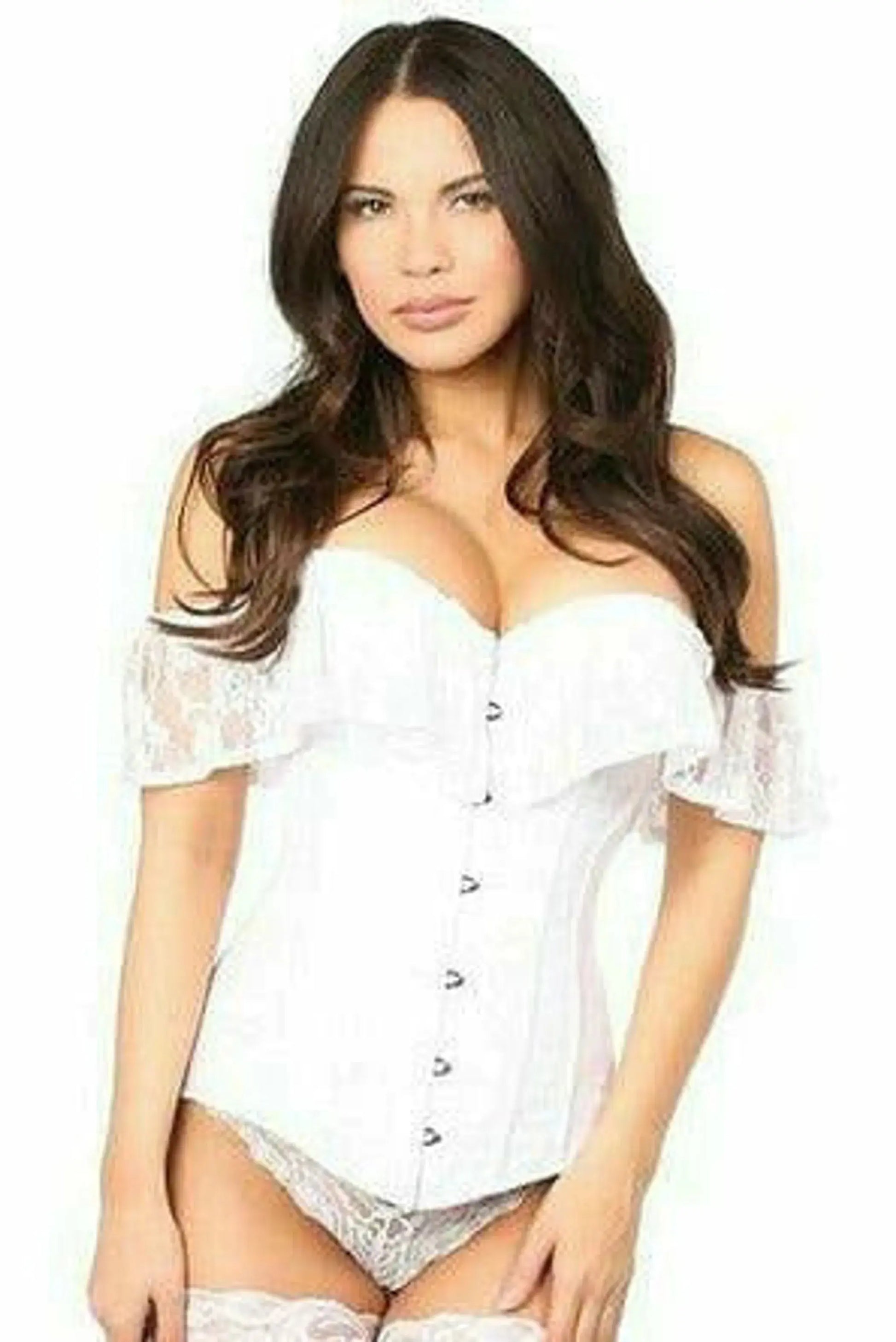 Lavish Lace Off-The-Shoulder Corset Daisy Corsets