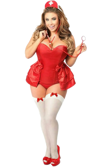 Lavish Naughty Nurse Corset Costume Daisy Corsets