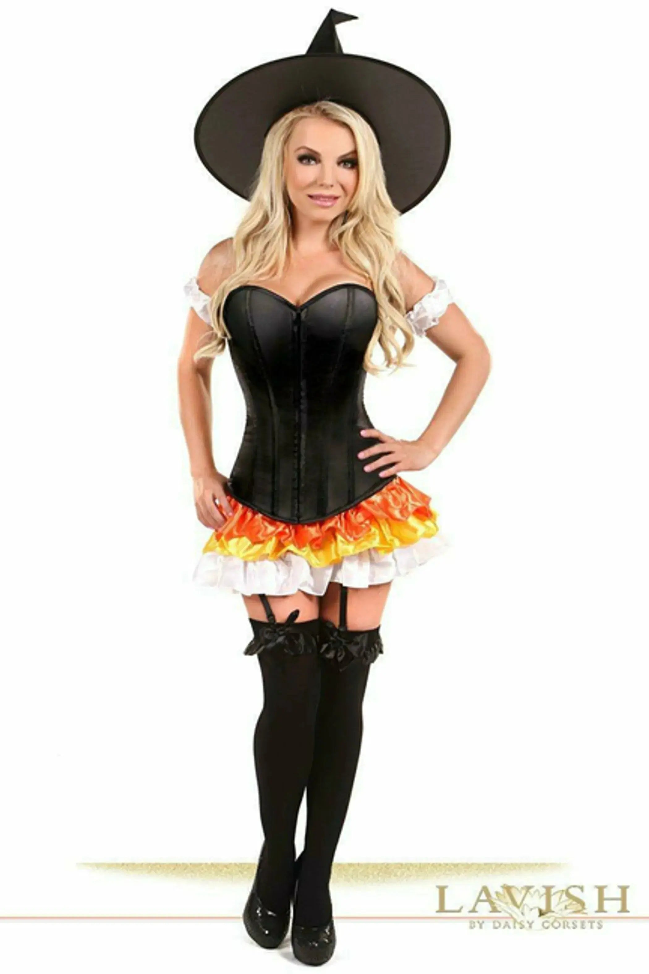 Lavish Witch Corset Costume Daisy Corsets