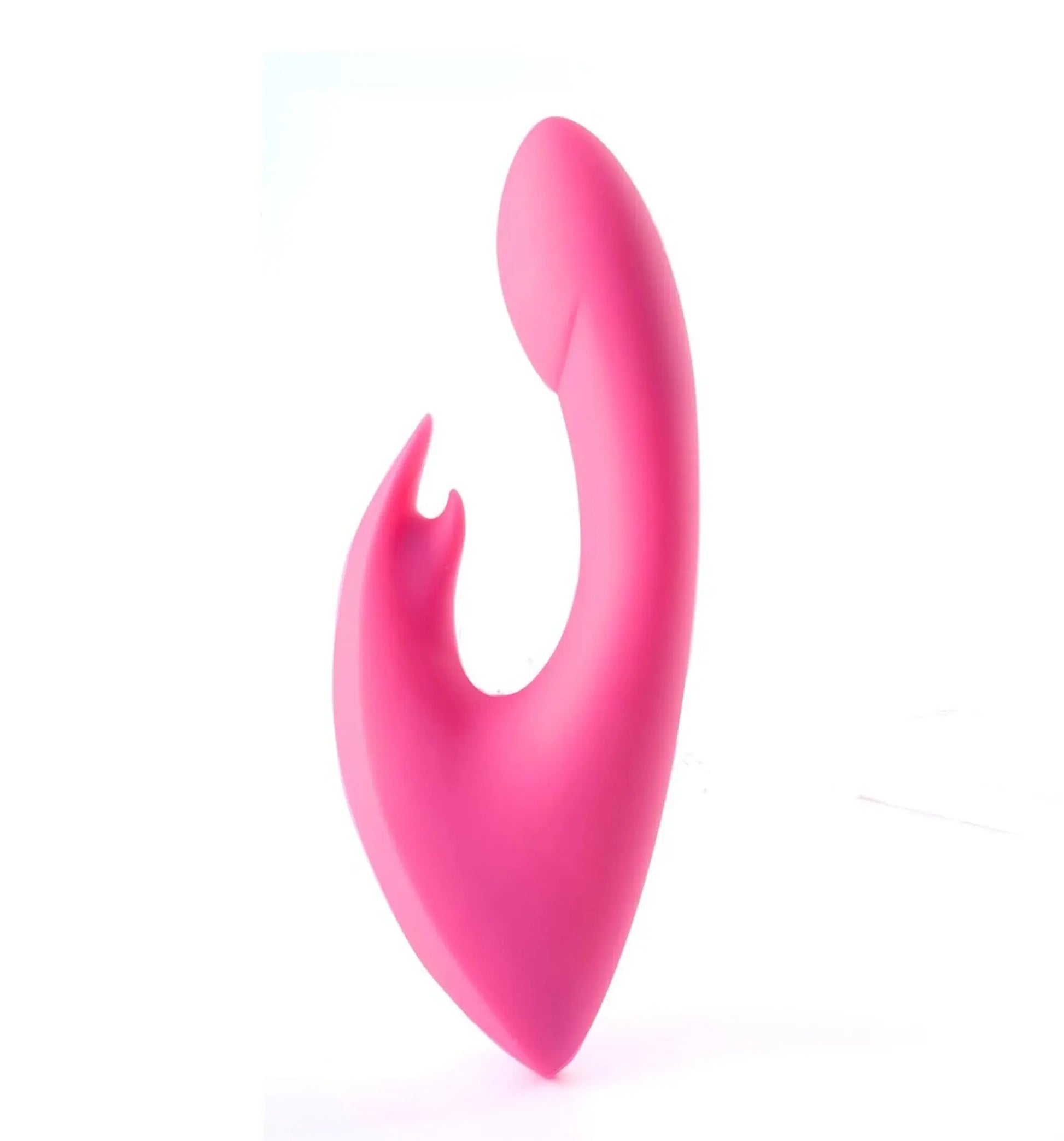 Leah Rechargeable Silicone Rabbit Massager Neon Pink Maia Toys
