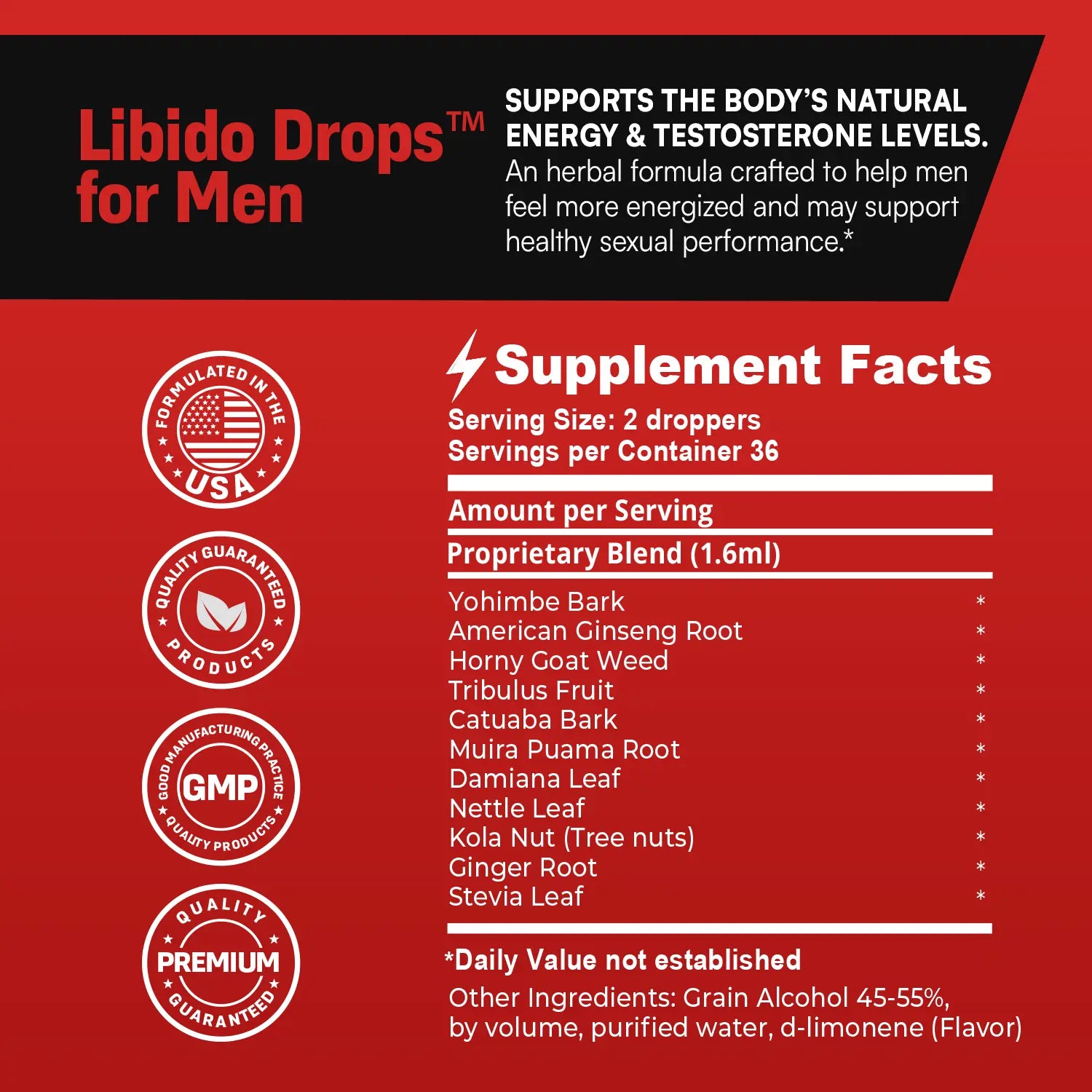 Libido Drops™ Daily Formula Libido Drops™