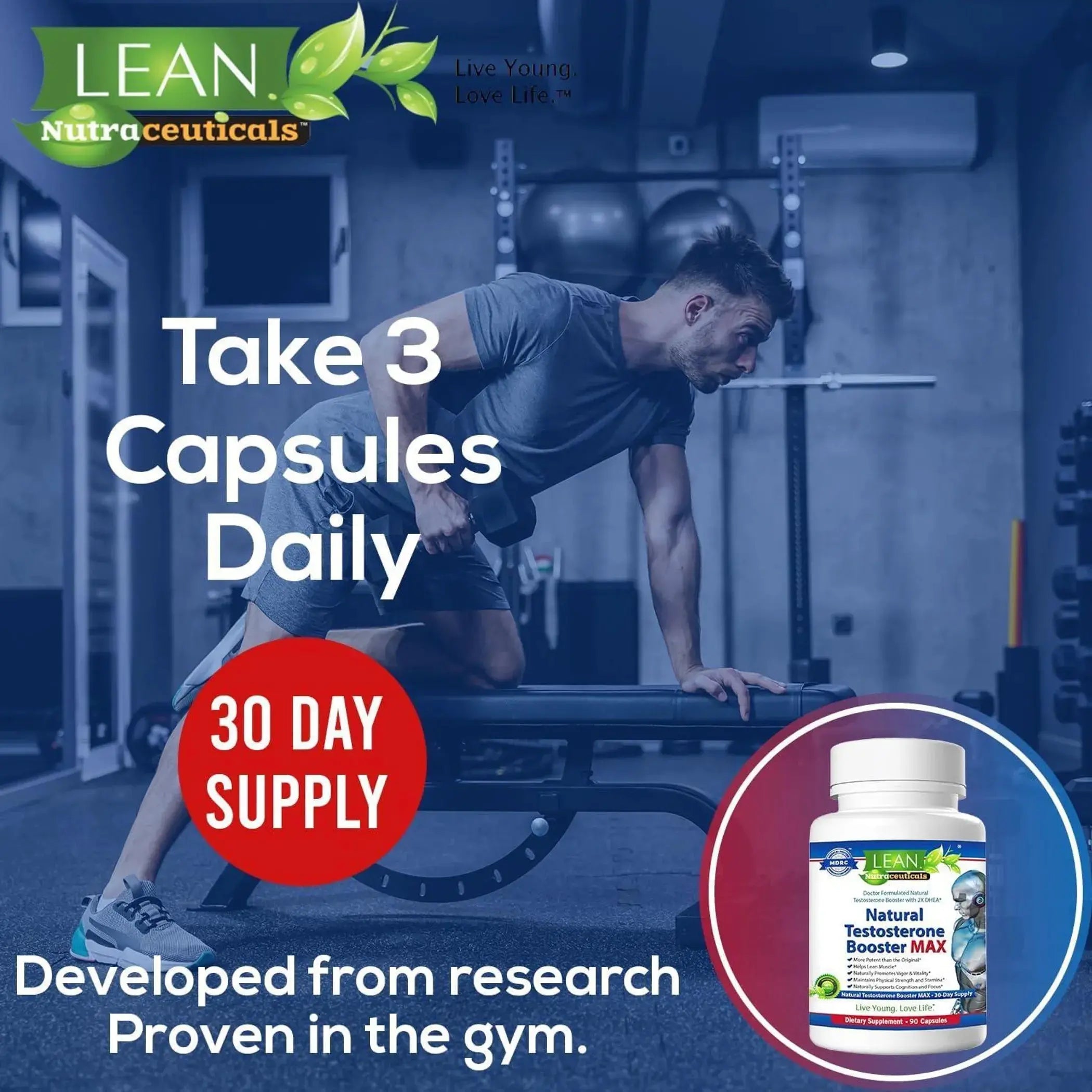 Libido Enhancer Muscle Growth Energy Pills Lean Nutraceuticals