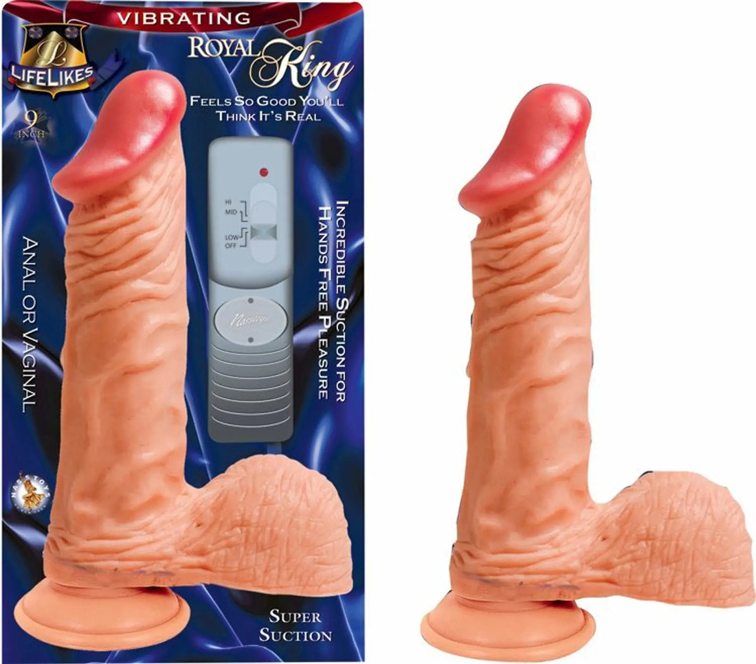 Lifelike Royal King Vibrating Dong Nasstoys