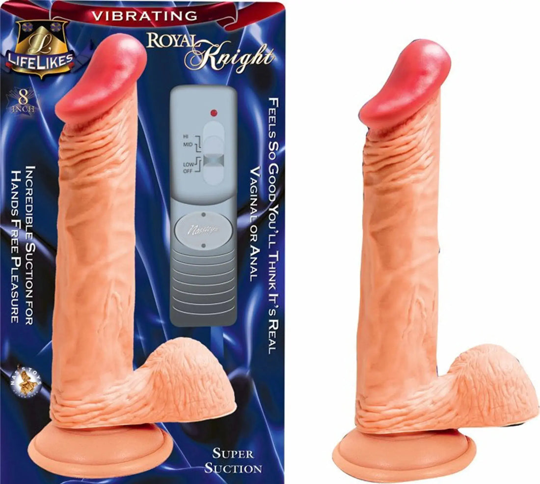 Lifelike Royal Knight Vibrating Dong Nasstoys