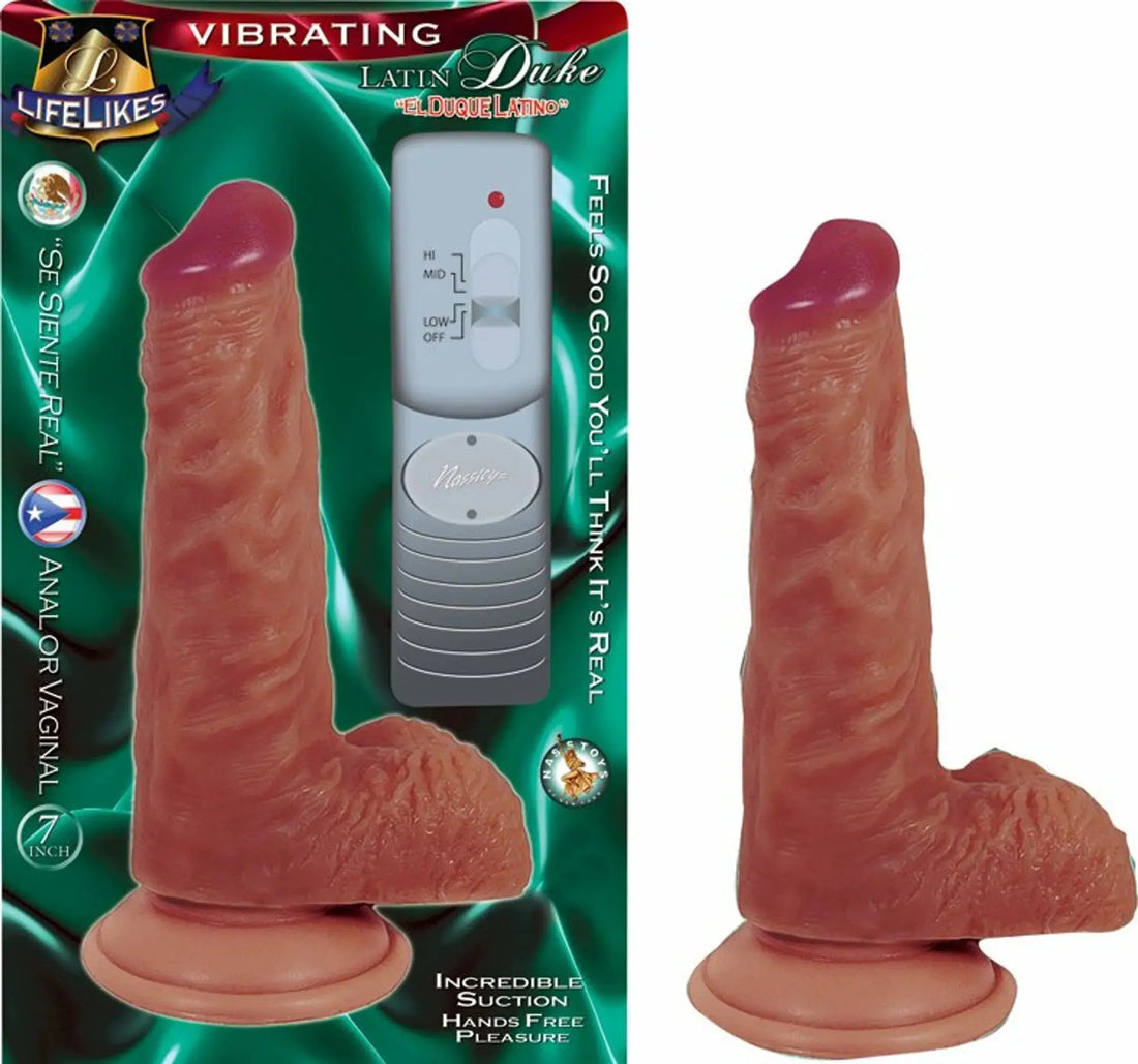 Lifelike Vibrating Latin Duke Nasstoys